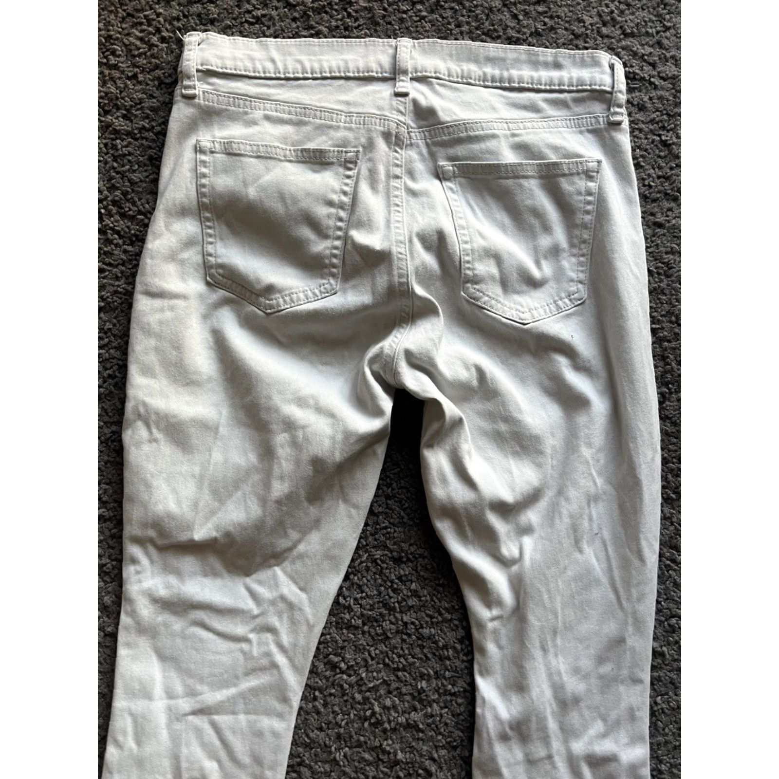 Gap GAP Jeans Women 29P White Skinny High Rise Petite 27" Inseam GAP 1989 Women Size 29" - 4 Thumbnail