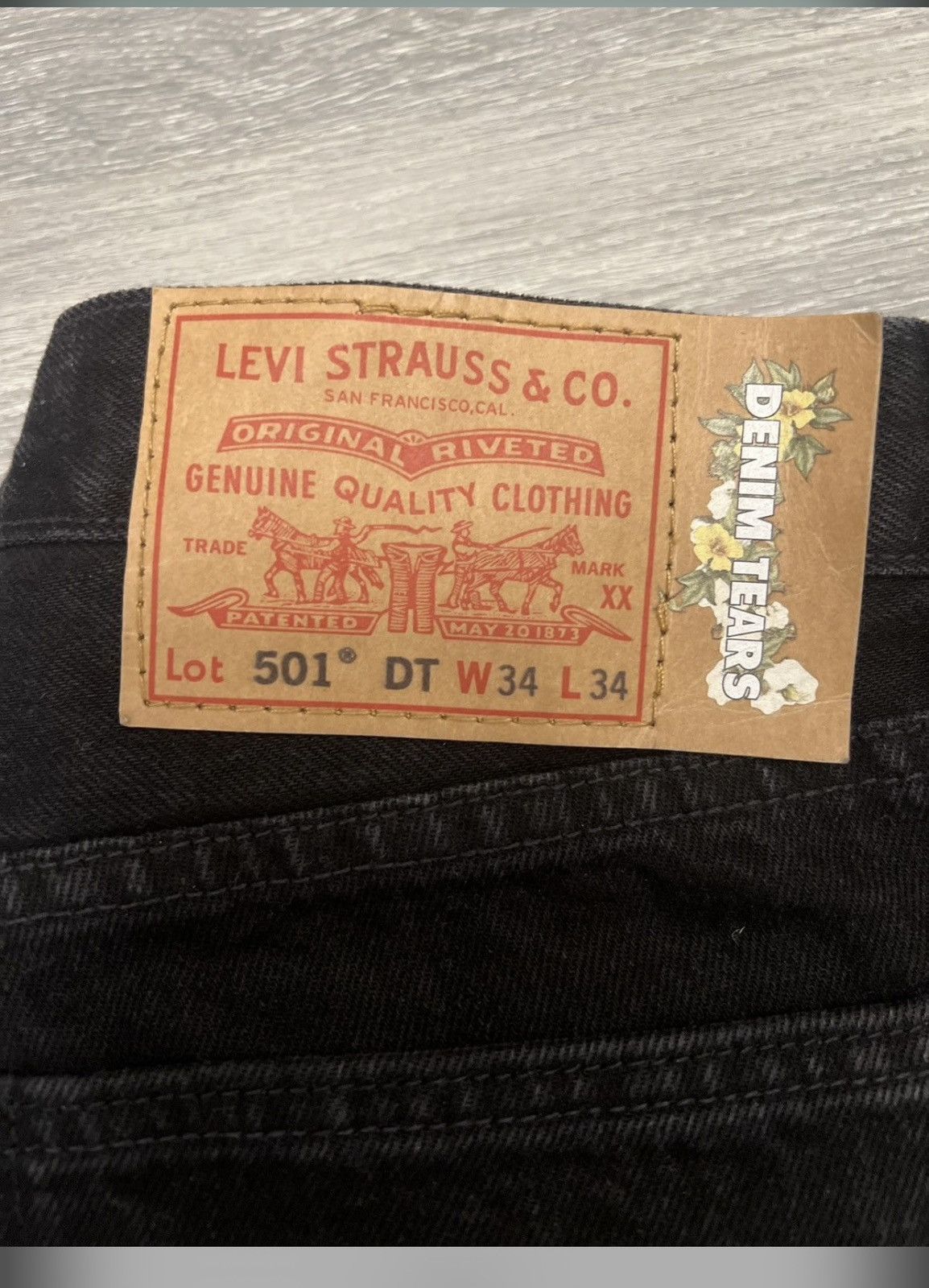 DENIM TEARS Denim Tears black jeans Size US 36 / EU 52 - 4 Thumbnail