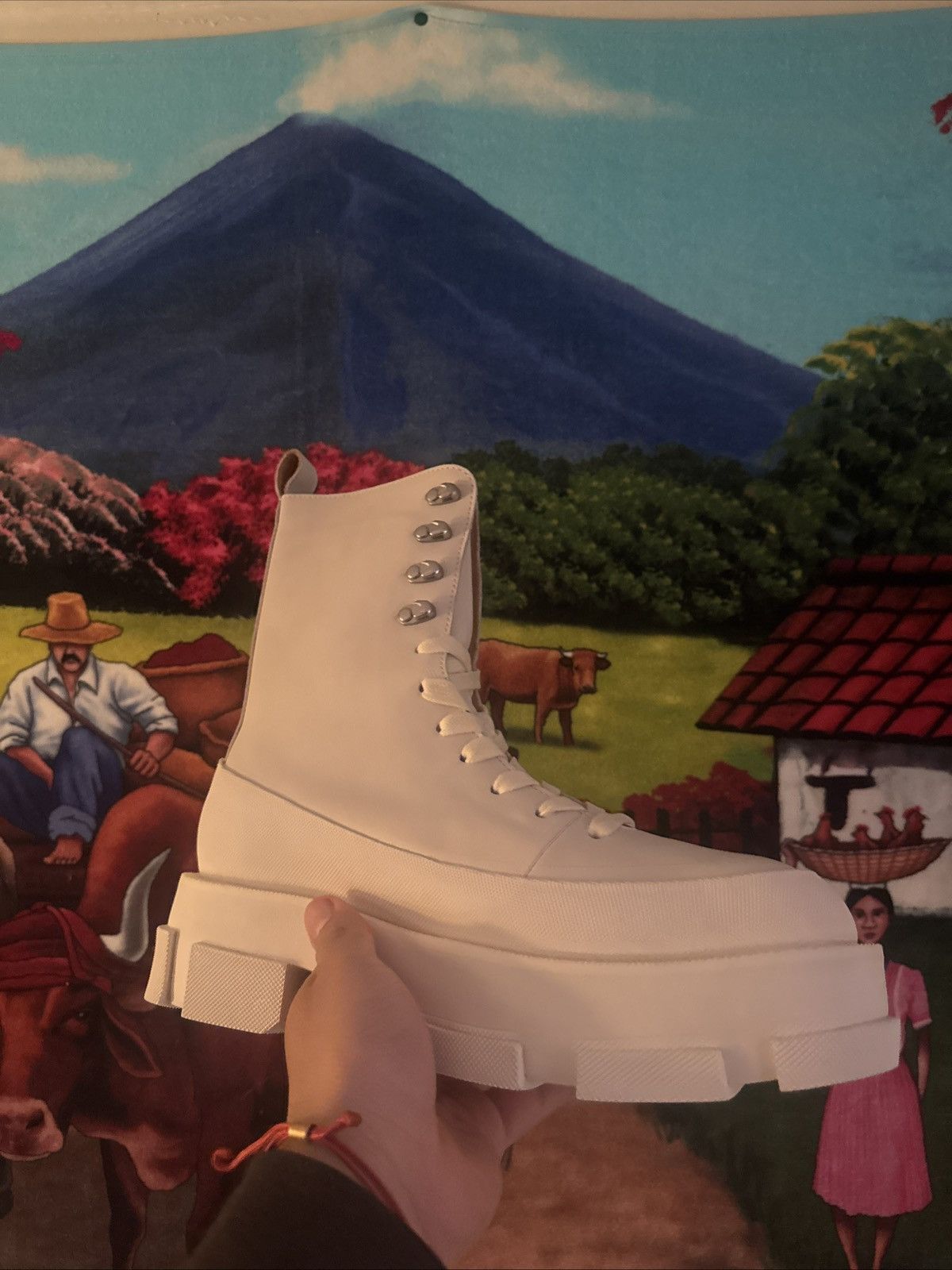Both BOTH GAO HIGH BOOTS WHITE 42 Size US 9 / EU 42 - 1 Thumbnail