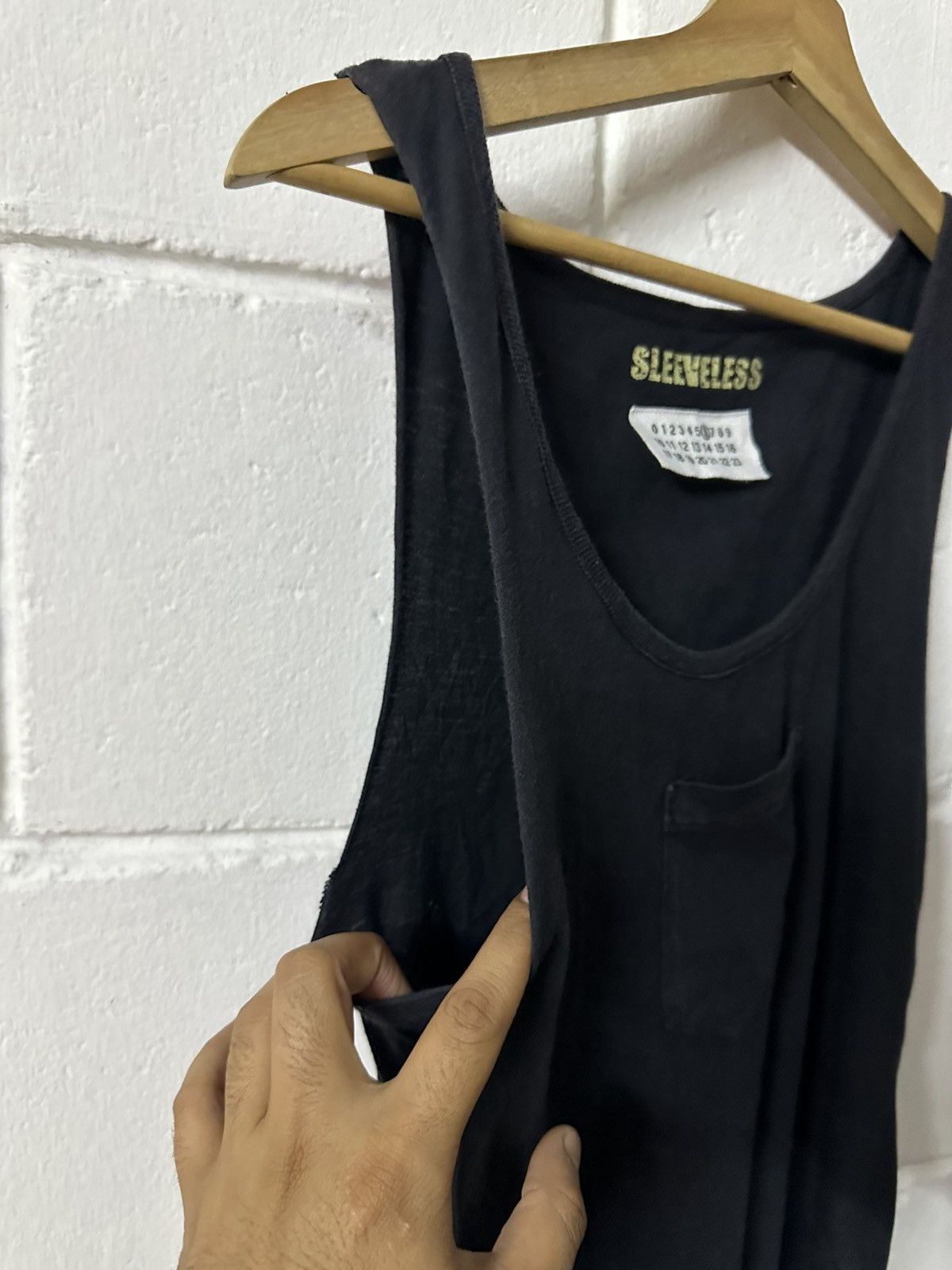 Maison Margiela SS89 Martin Margiela 6 'Miss Deanna Pocket Tank Top Size US S / EU 44-46 / 1 - 5 Thumbnail