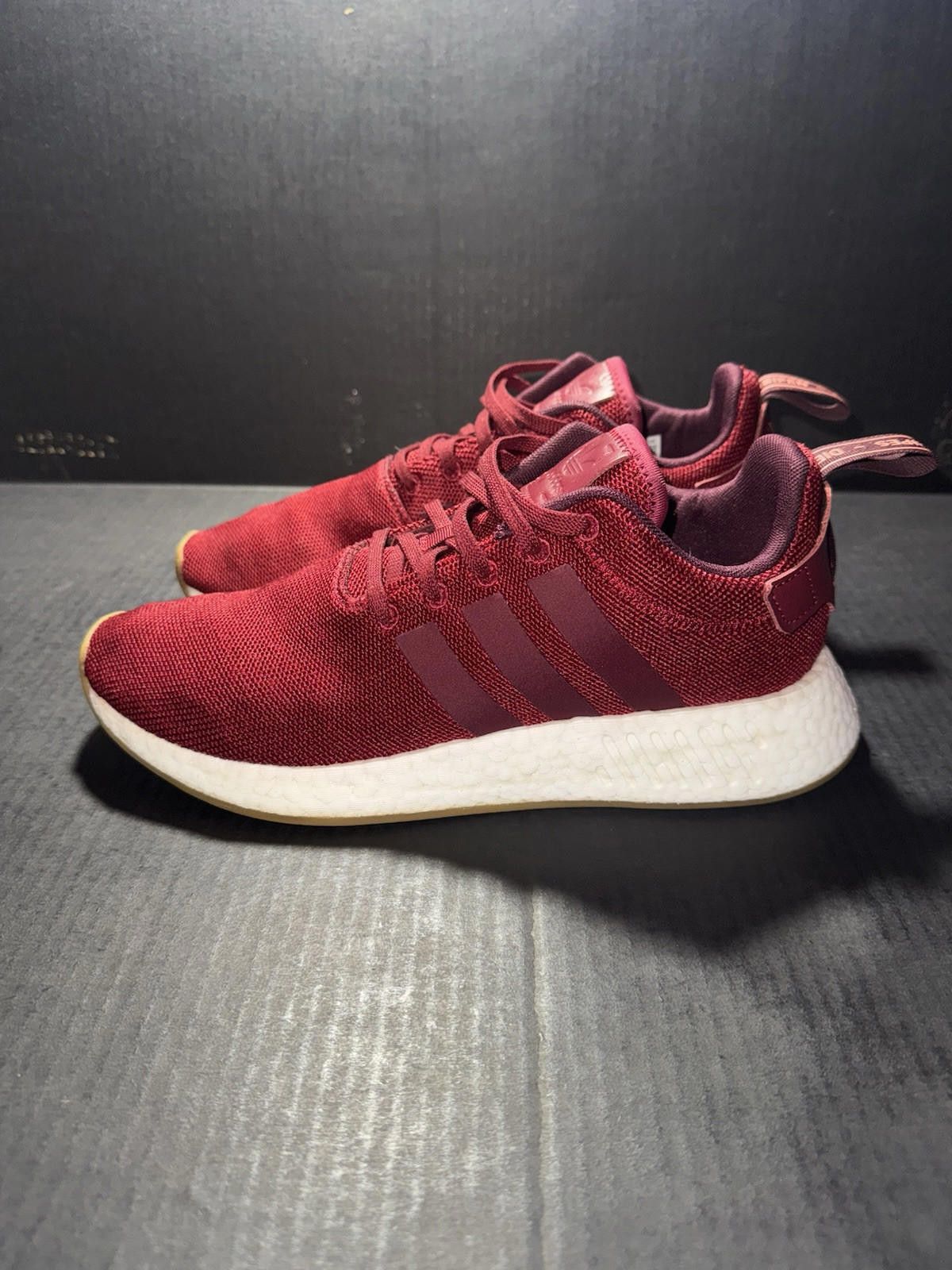 Adidas Adidas Men's NMD_R2 'Collegiate Burgundy' - CQ2404 - Sz 8.5 Size US 8.5 / EU 41-42 - 5 Thumbnail