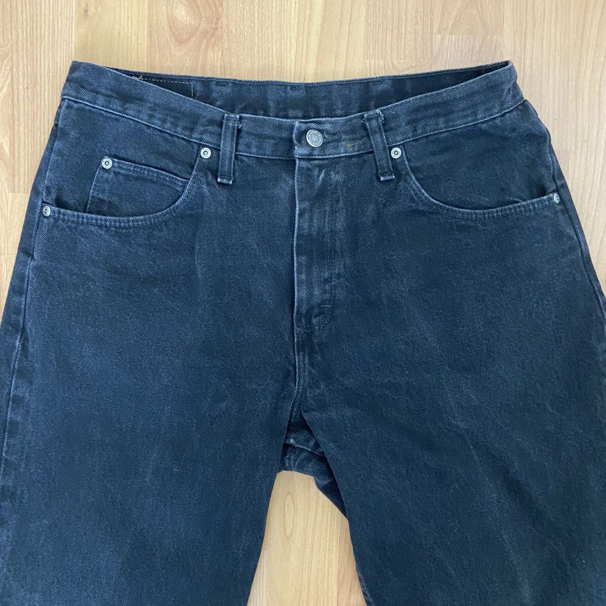 Wrangler Wrangler Men’s Relaxed Fit Black Jeans Size 34x30 Size US 34 / EU 50 - 3 Thumbnail