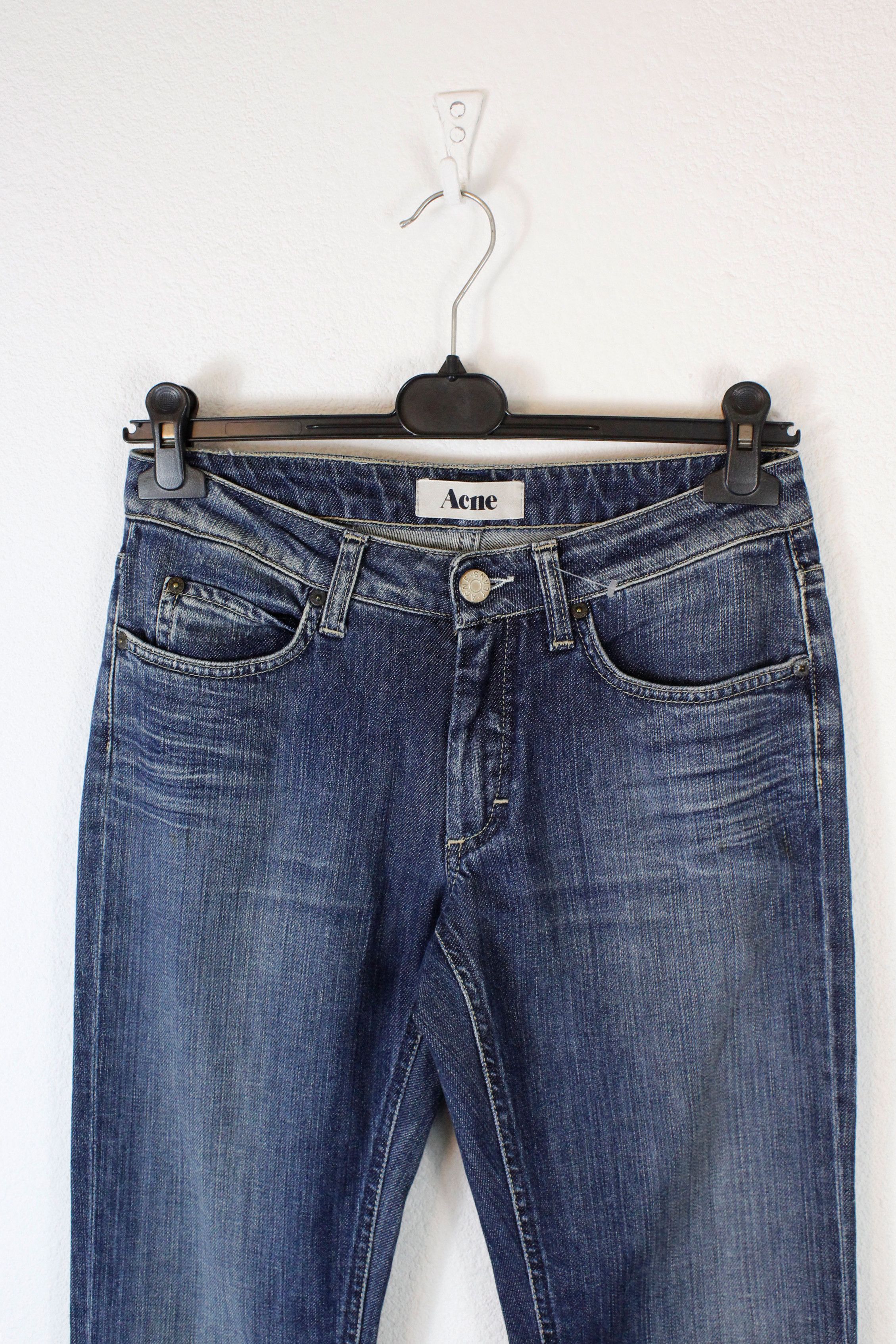 Acne Studios × Jean Womens Acne Jeans Hep Pure Y2K Denim Pants 28 size Size 28" / US 6 / IT 42 - 2 Thumbnail