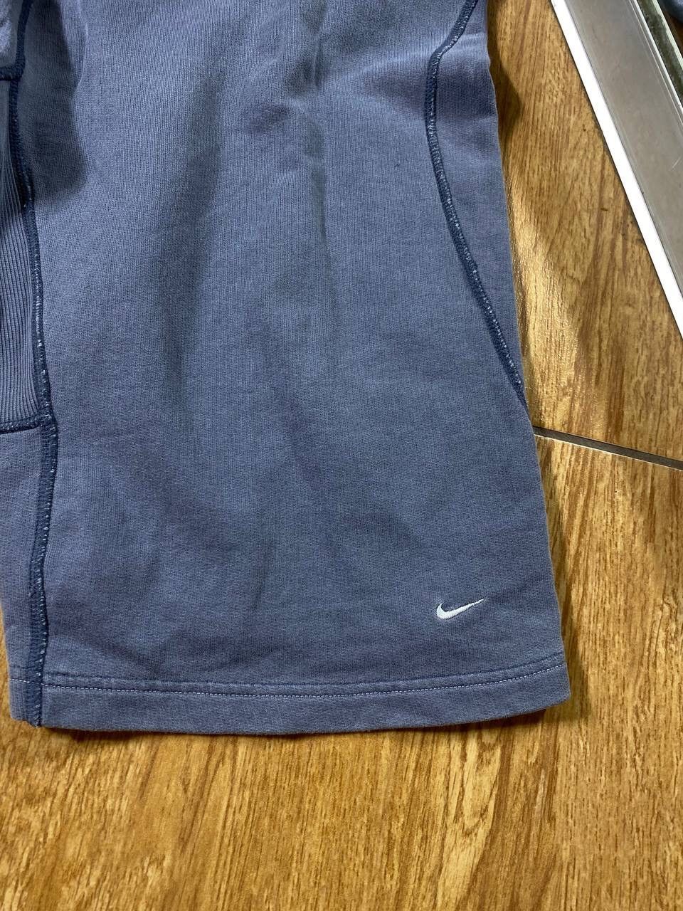 Nike × Vintage 90's NIKE SWOOSH LOGO Y2K RARE RETRO SHORTS Size US 34 / EU 50 - 19 Thumbnail