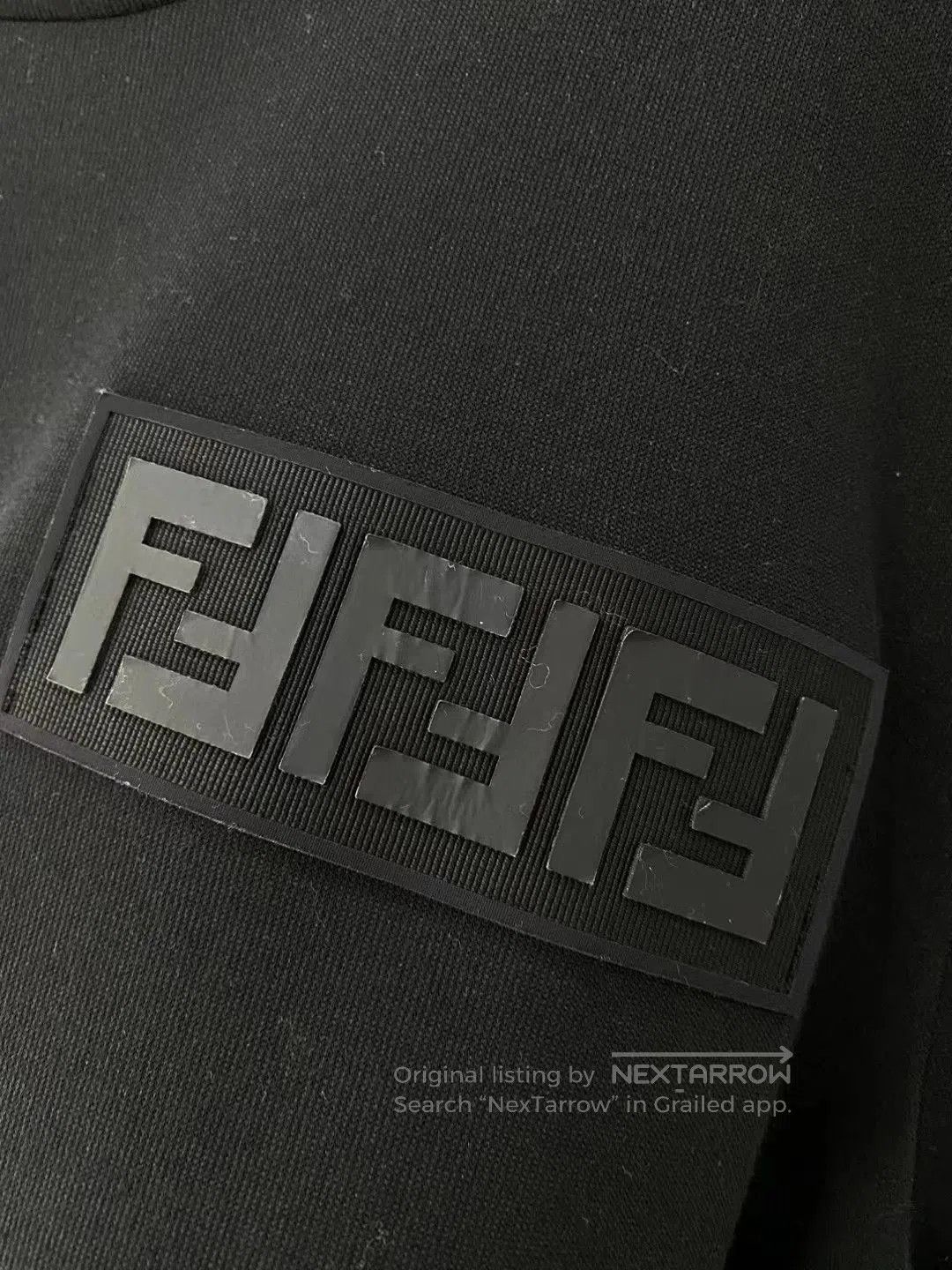 Fendi Fendi Black Sweatshirt Size L. Size US L / EU 52-54 / 3 - 3 Thumbnail