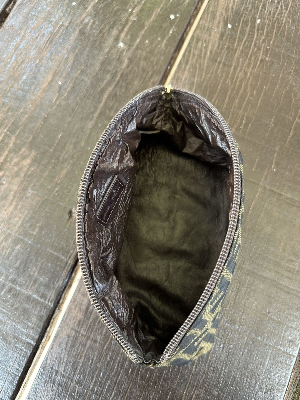 Fendi Fendi FF Zucca Monogram Pouch Bag Size ONE SIZE - 12 Thumbnail