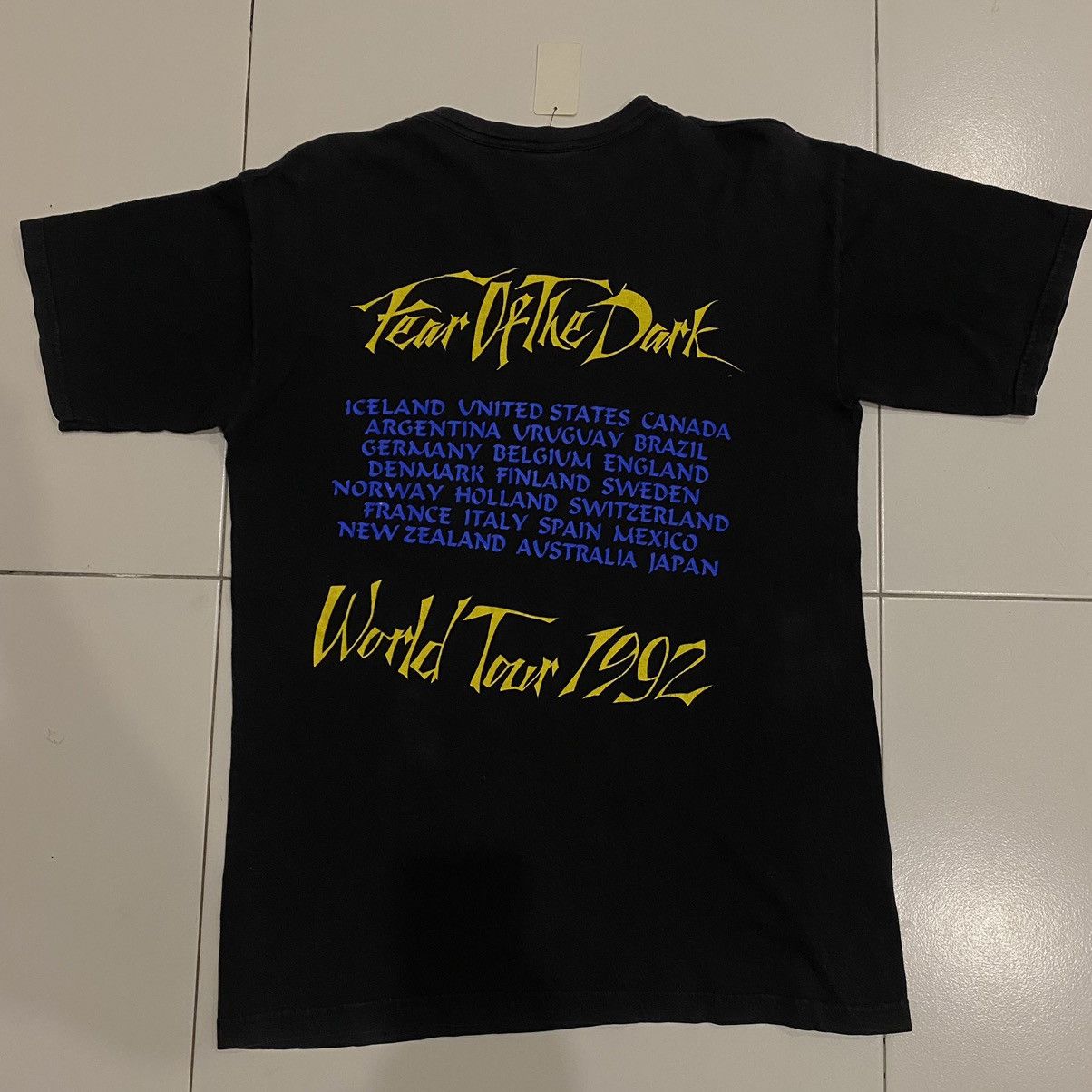 Vintage Vintage 1992 Iron maiden Size US L / EU 52-54 / 3 - 2 Thumbnail
