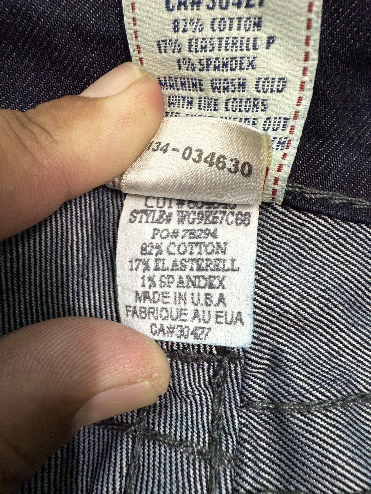 True Religion TRUE RELIGION WORLD TOUR LOW RISE BOT CUT JEANS Size 27" / US 4 / IT 40 - 12 Thumbnail