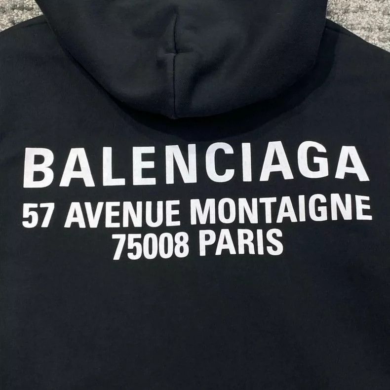 Balenciaga Balenciaga Show Model Fake Two-Piece Double Hem Hoodie Size US S / EU 44-46 / 1 - 3 Thumbnail