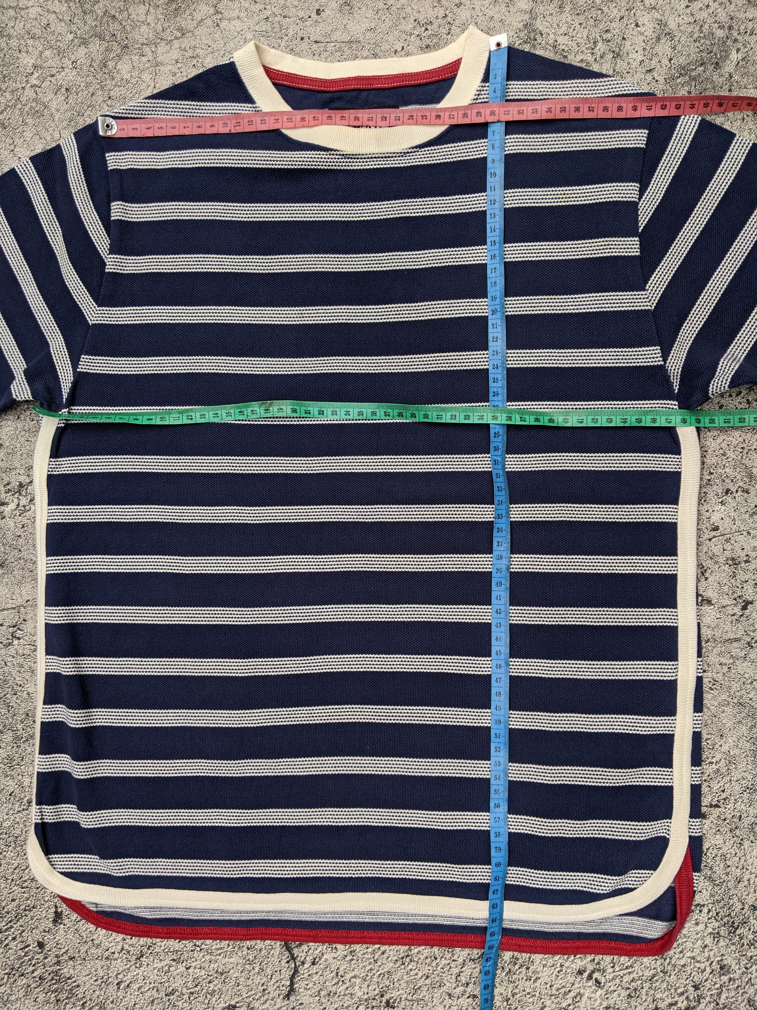 Beams Plus Beams Stripe T shirt Size US S / EU 44-46 / 1 - 6 Thumbnail