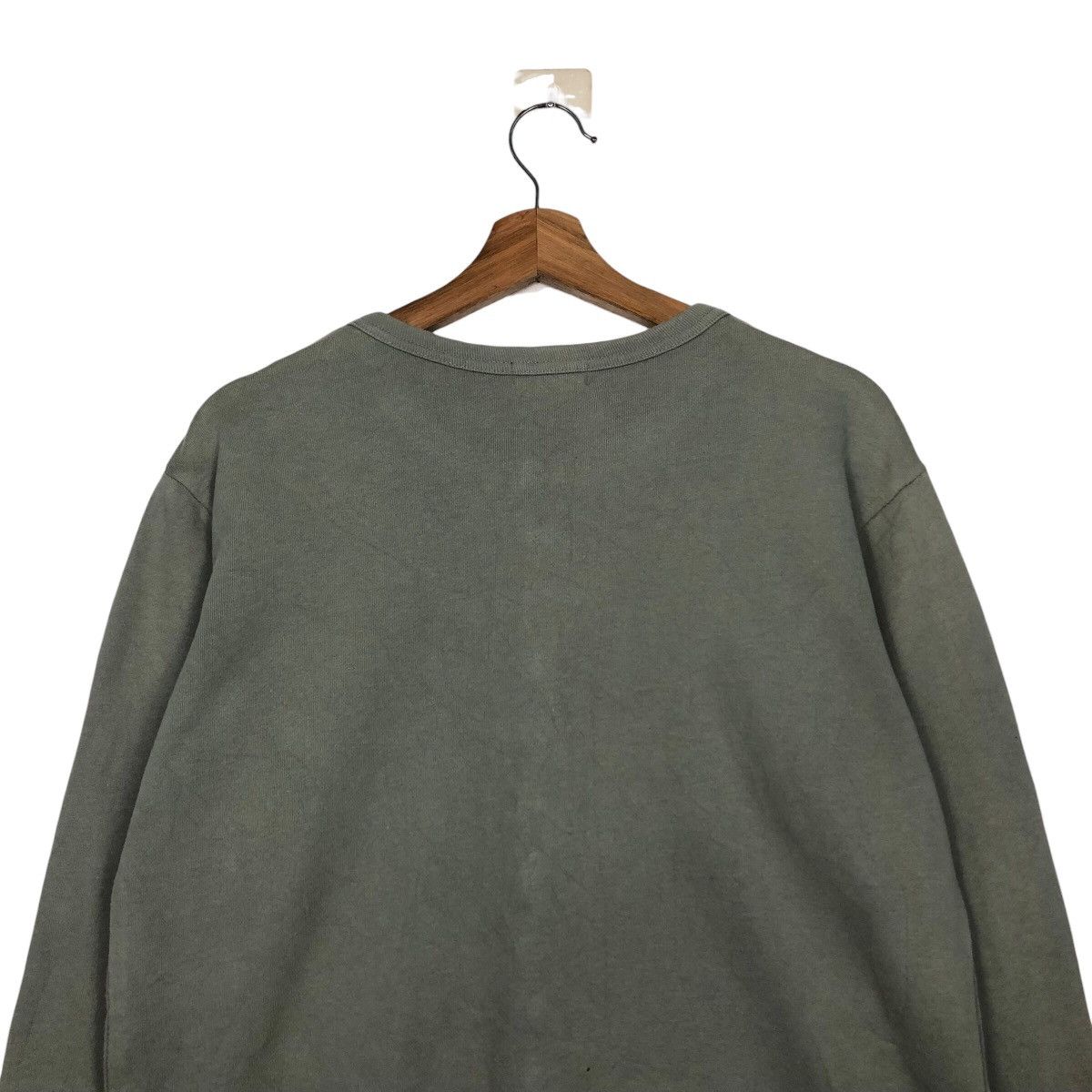 Japanese Brand 📌Rich Green Olive Vintage Cardigan Omnes Issey Miyake Size US M / EU 48-50 / 2 - 10 Thumbnail