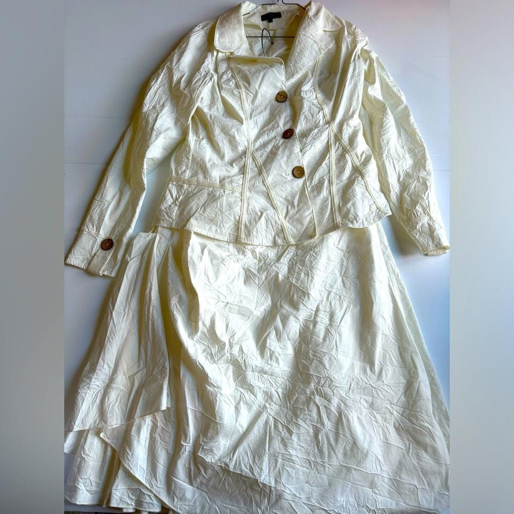 Designer Jane & John crumpled Two-Piece Set Size 32" / US 10 / IT 46 - 1 Thumbnail