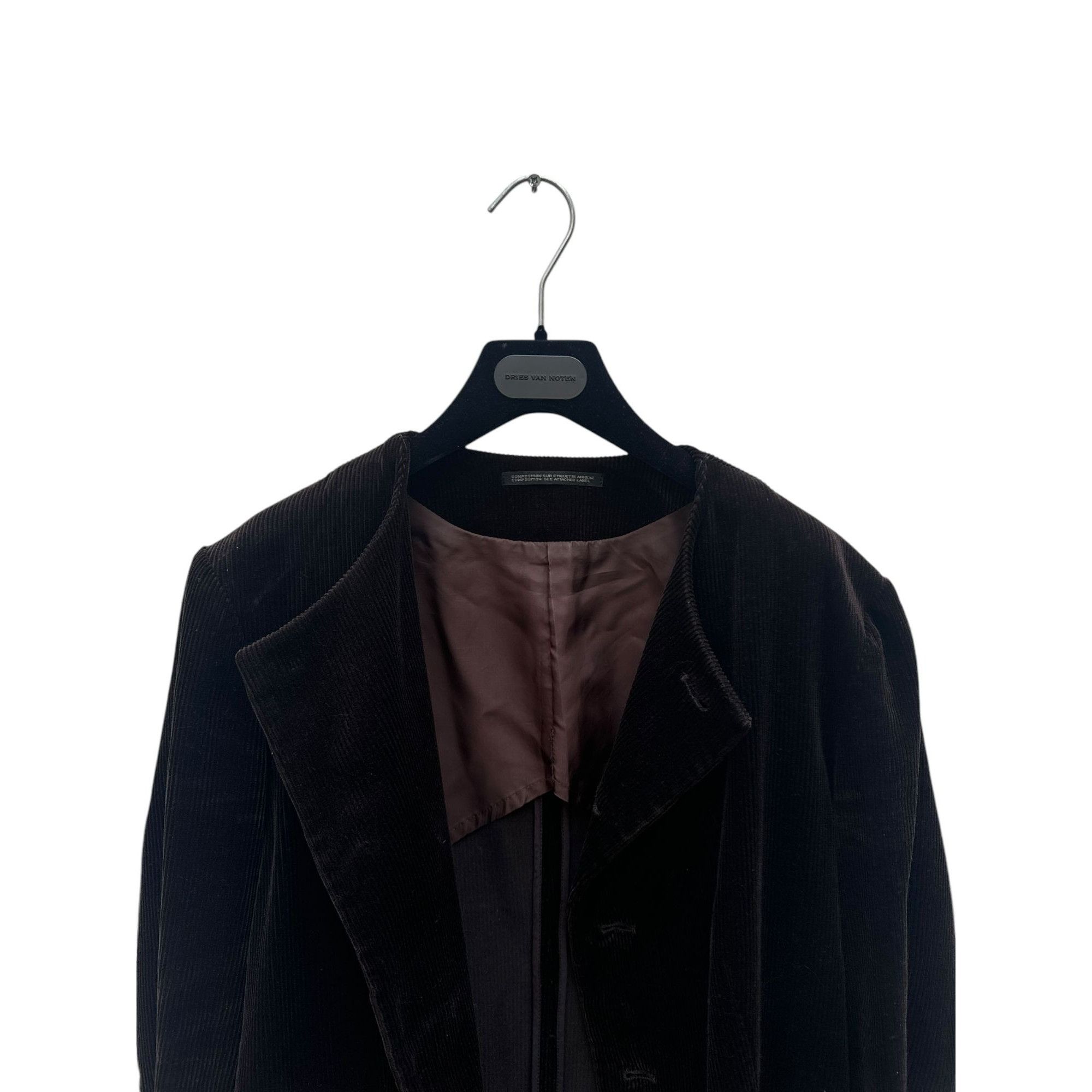 Yohji Yamamoto Brown Corduroy Coat Size M / US 6-8 / IT 42-44 - 3 Thumbnail