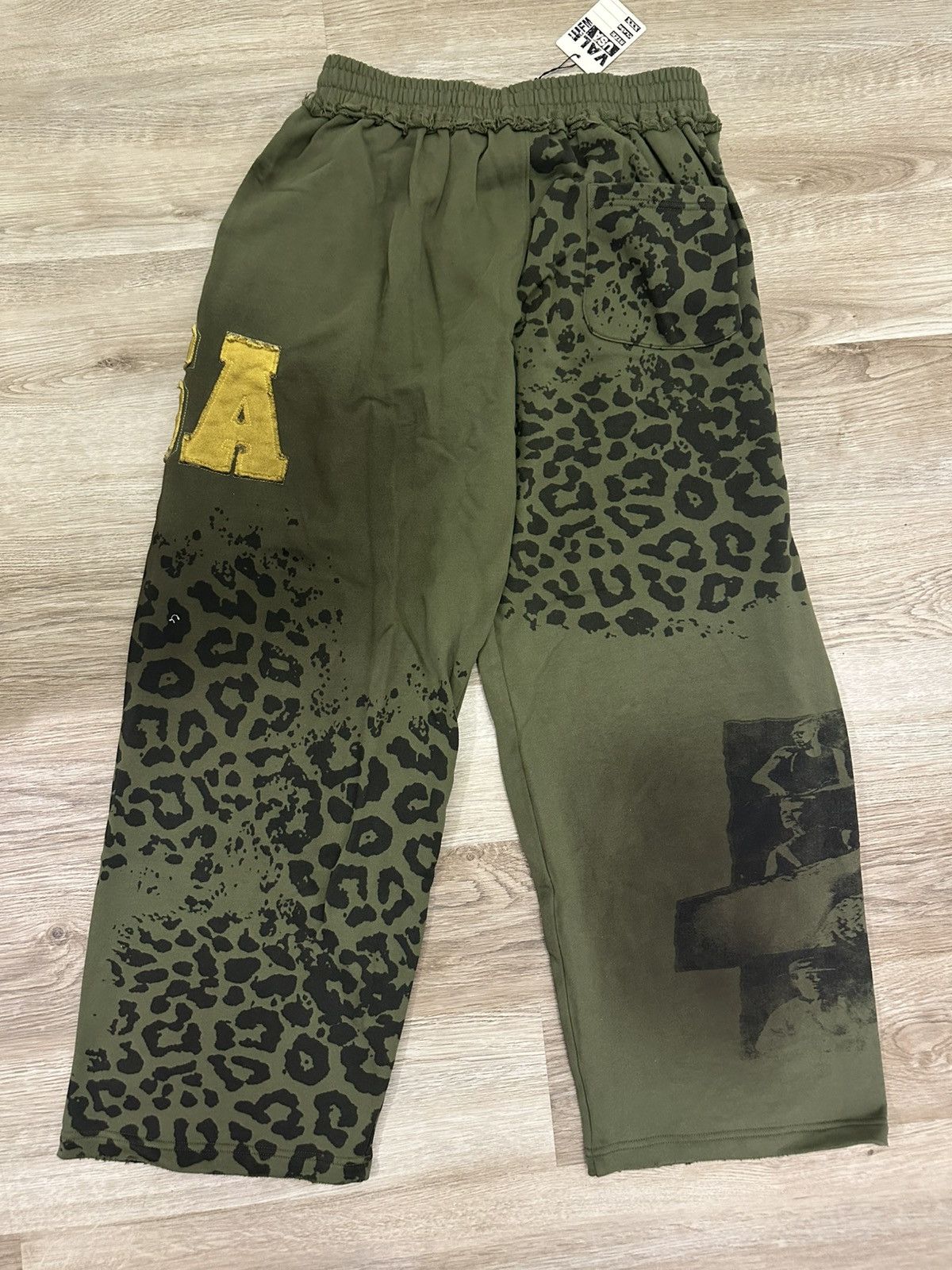 Vale Vale Green Safari Sweatpants (S) Size US 30 / EU 46 - 2 Thumbnail