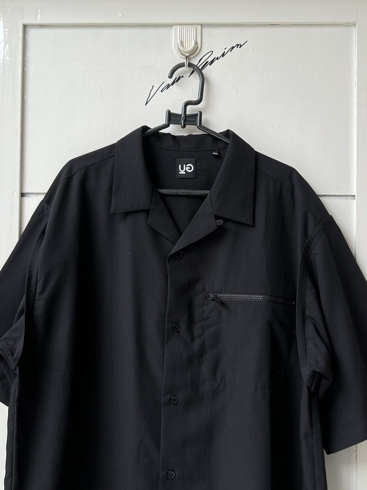 GU × Undercover GU Black Boxy Shirt Size US L / EU 52-54 / 3 - 2 Thumbnail