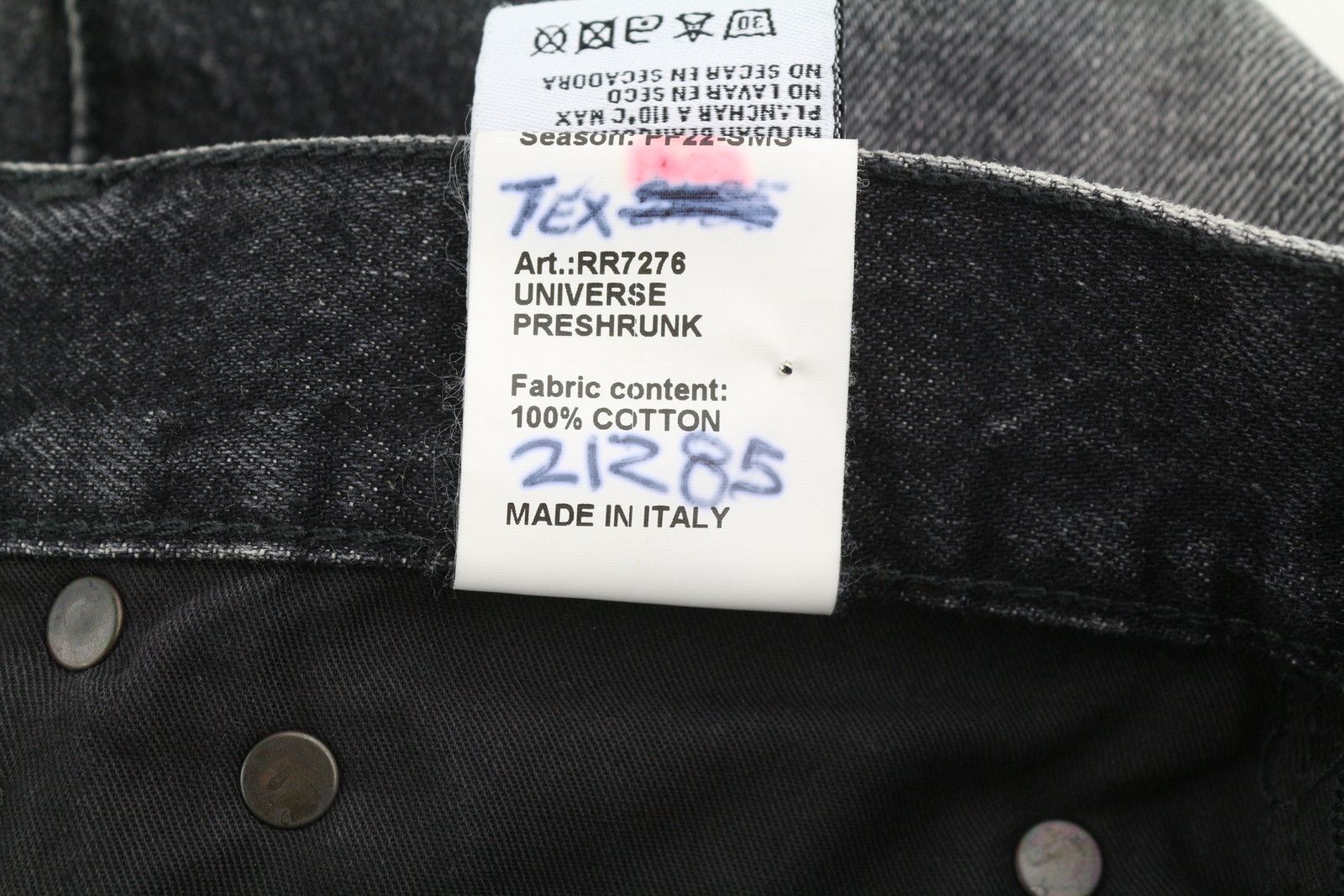 R13 BOYFRIEND 27 Distress Washed Ankle Cropped Eberit 84457 Size 27" / US 4 / IT 40 - 11 Thumbnail