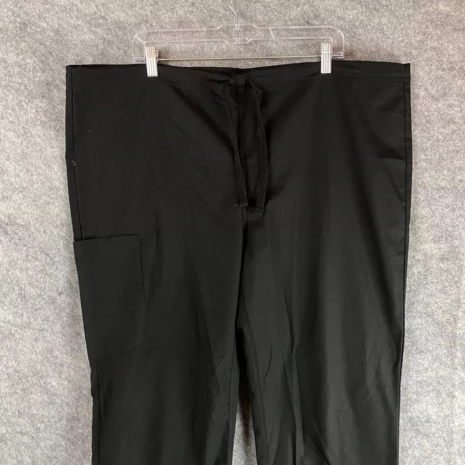 Other Red Panda Scrubs Bottoms XL Men's Workwear Black Adults Size US 38 / EU 54 - 2 Thumbnail