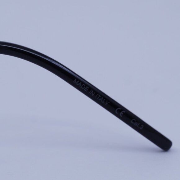Saint Laurent Paris Saint Laurent SL410 WIRE 002 Sunglasses Black Square Frame Size ONE SIZE - 4 Thumbnail