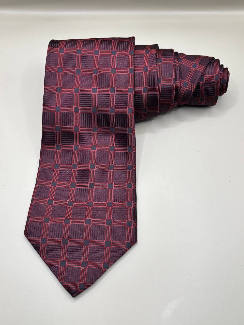 Vintage Jean Jacques Benson Handmade Italian Silk Tie Size ONE SIZE - 10 Thumbnail