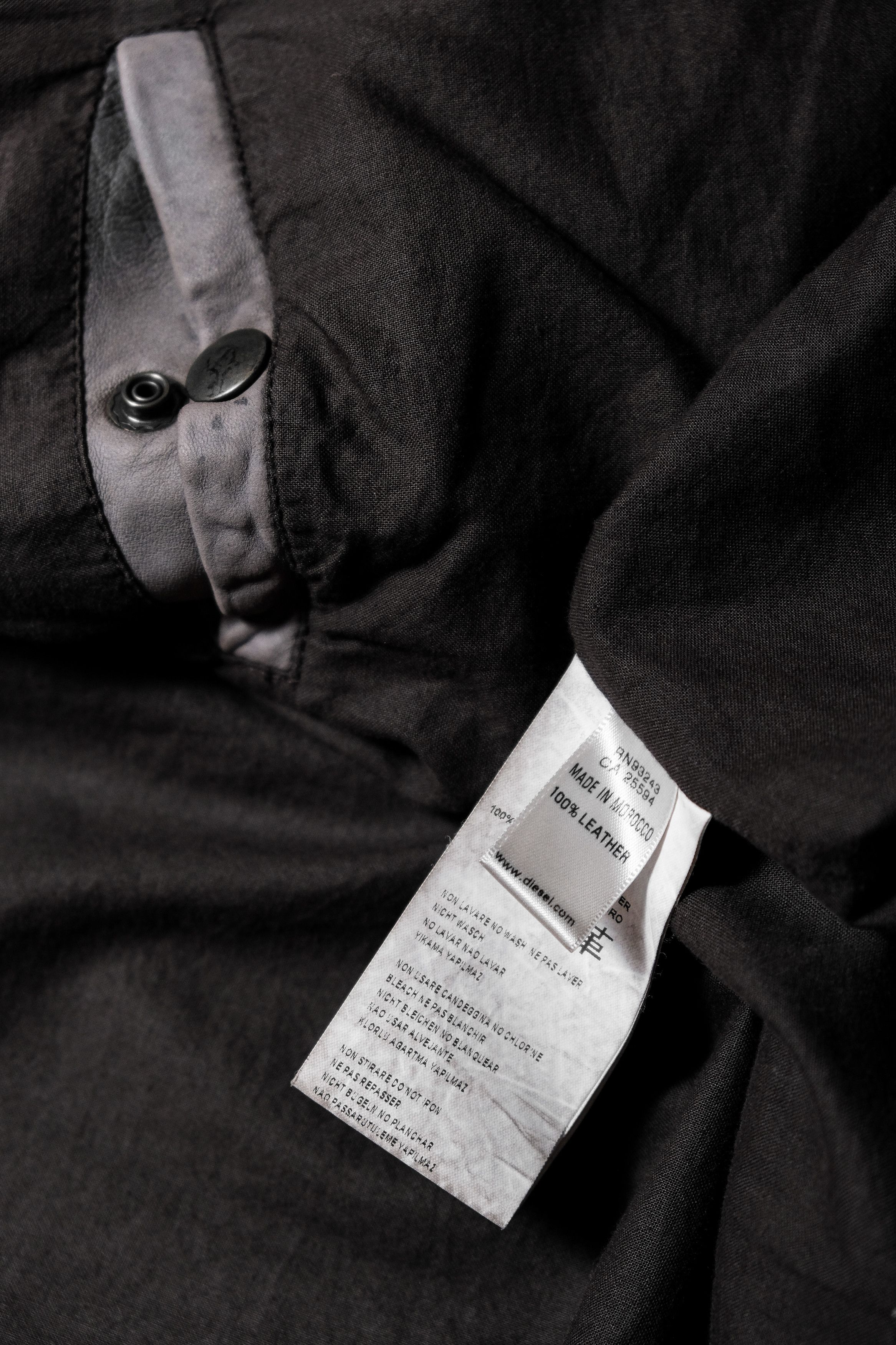 Diesel DIESEL Leather Rider Jacket Size US S / EU 44-46 / 1 - 3 Thumbnail
