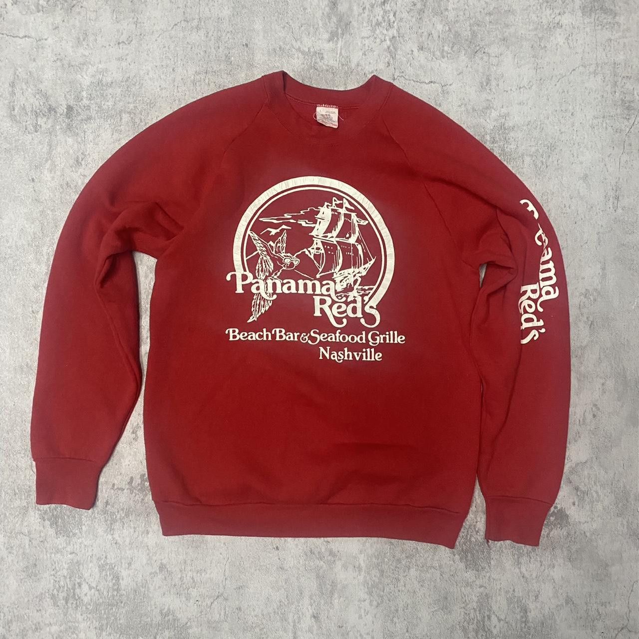 Fruit Of The Loom Panama Red's crewneck sweatshirt Size US L / EU 52-54 / 3 - 1 Thumbnail