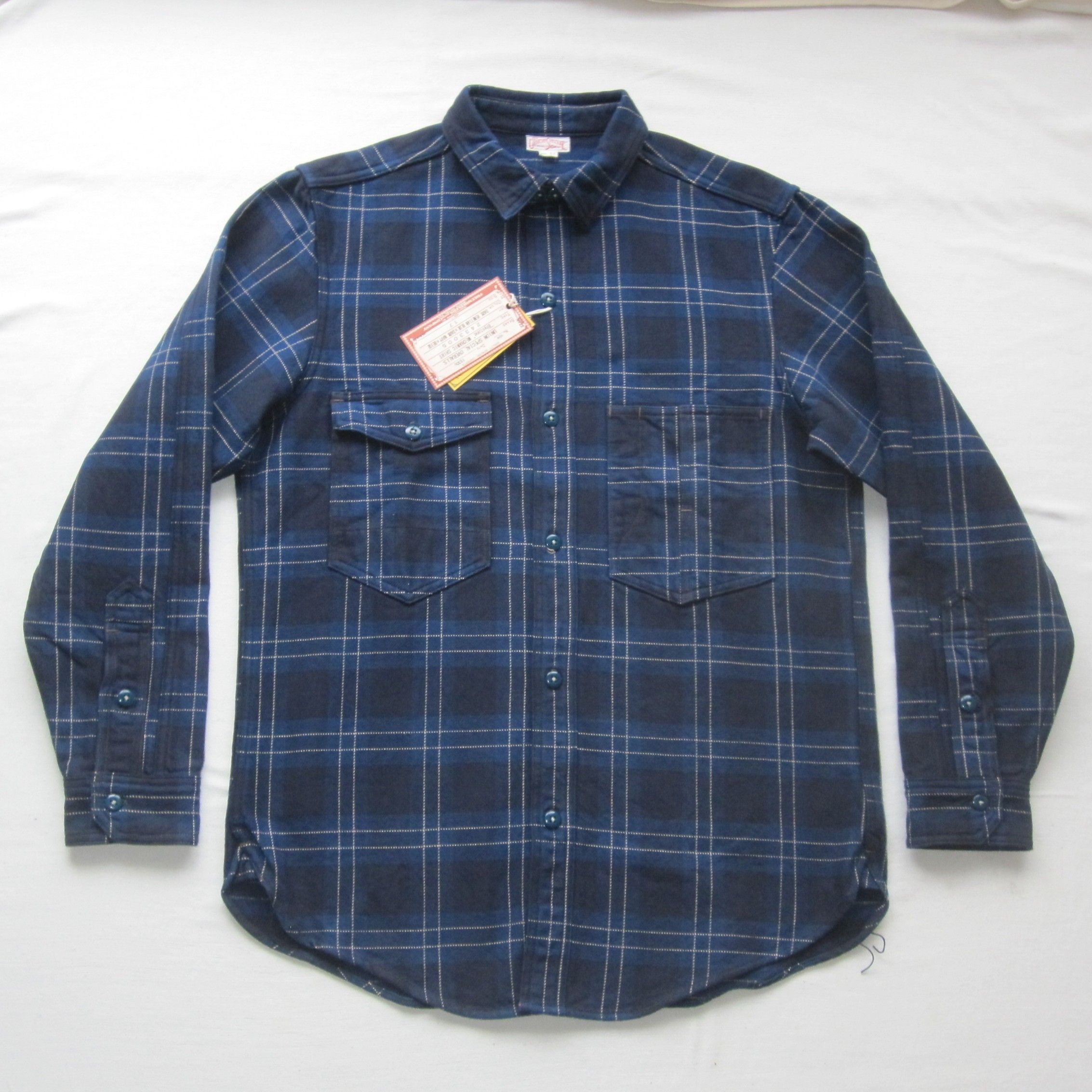 Freewheelers “Blystone” MECHANIC SHIRT 17 Size US L / EU 52-54 / 3 - 6 Thumbnail