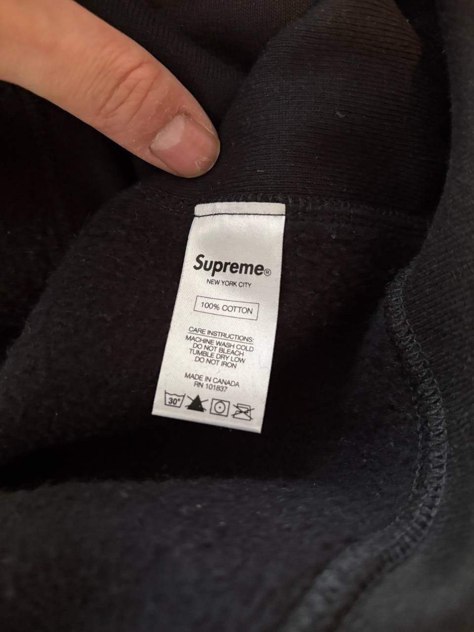 Supreme Supreme Box Logo Crewneck Black Size US L / EU 52-54 / 3 - 2 Thumbnail
