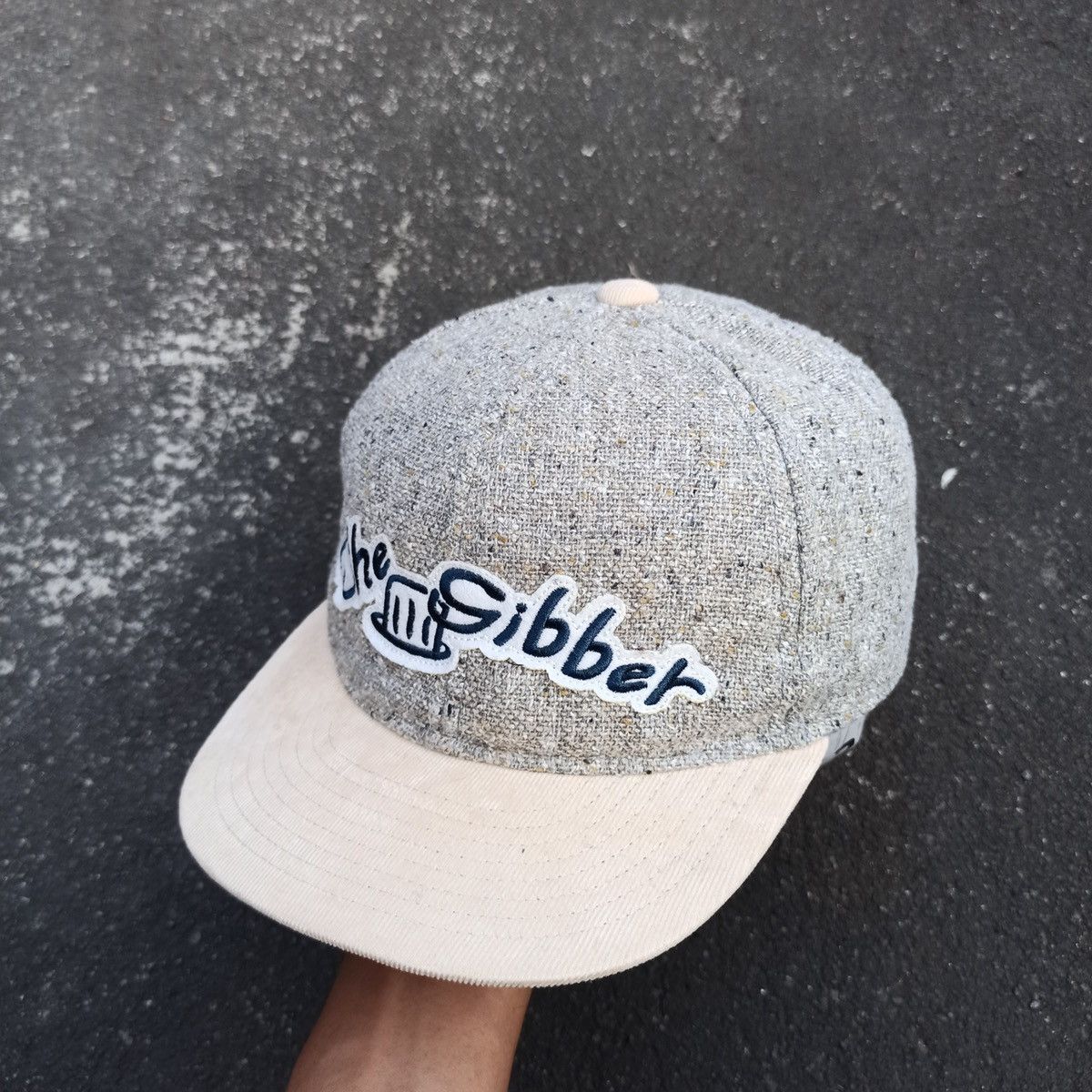 Japanese Brand Unique materials. Snapbacl The sibber hat by ungrid Size 38 - 3 Thumbnail