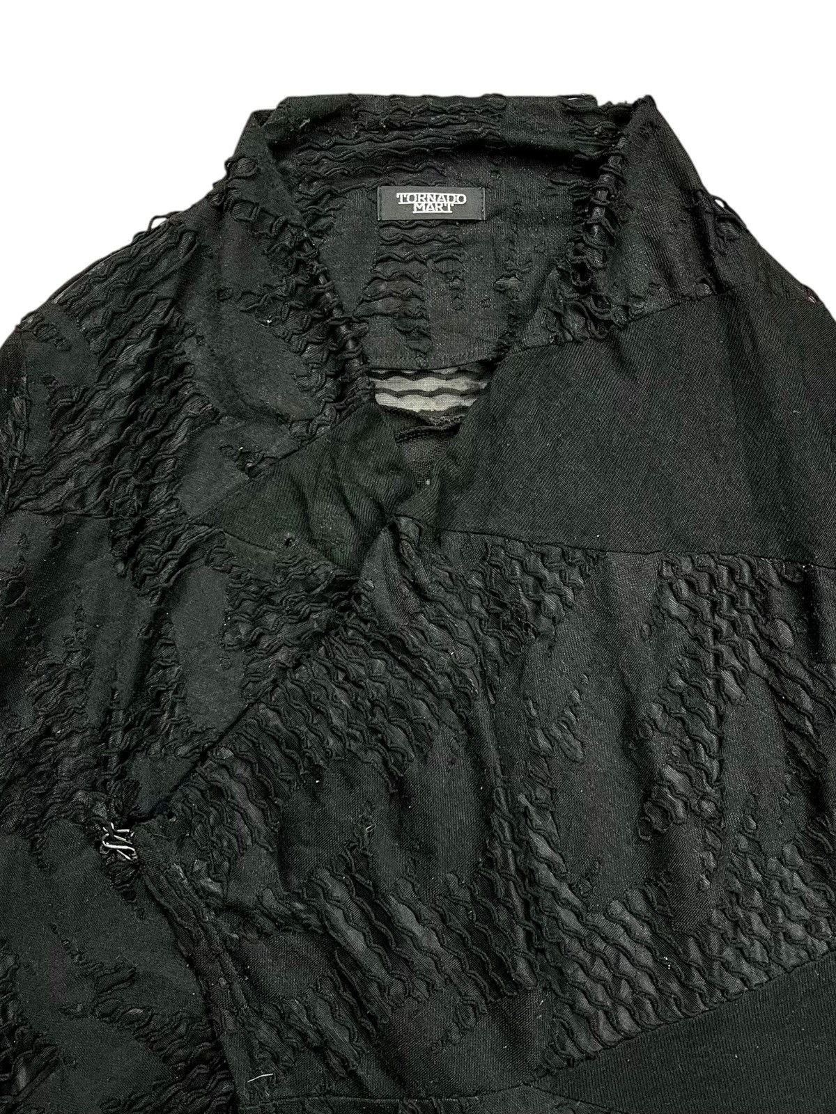 14th Addiction 2000s Tornado Mart - Snake Skin Texture Cardigan Size US M / EU 48-50 / 2 - 4 Thumbnail