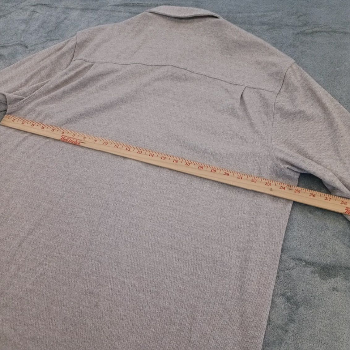 Vintage **WA Mens Shirt Collared Button-Up Long Sleeve Beige XL Knit Pockets** User: **WA Mens Collared Button-Up Long Sleeve Shirt Beige XL Knit Pockets** Size US XL / EU 56 / 4 - 7 Thumbnail