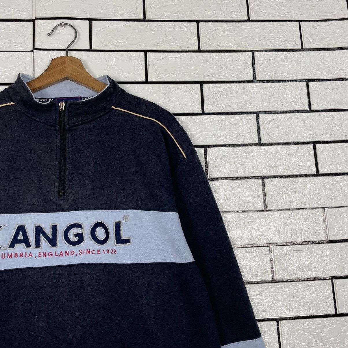 Kangol Kangol Color Block Sweatshirt Size US L / EU 52-54 / 3 - 5 Thumbnail
