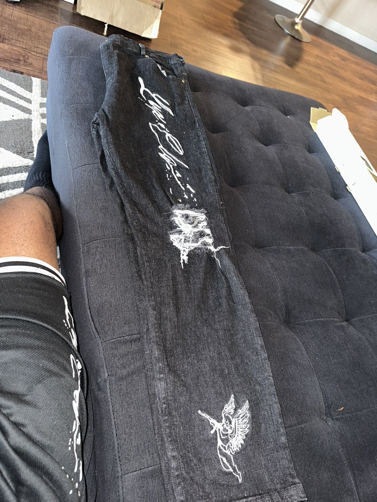 Designer LUX CLOTHING LUXURY JEANS!!! BRAND NEW BRAND!!!! Size US 30 / EU 46 - 2 Thumbnail