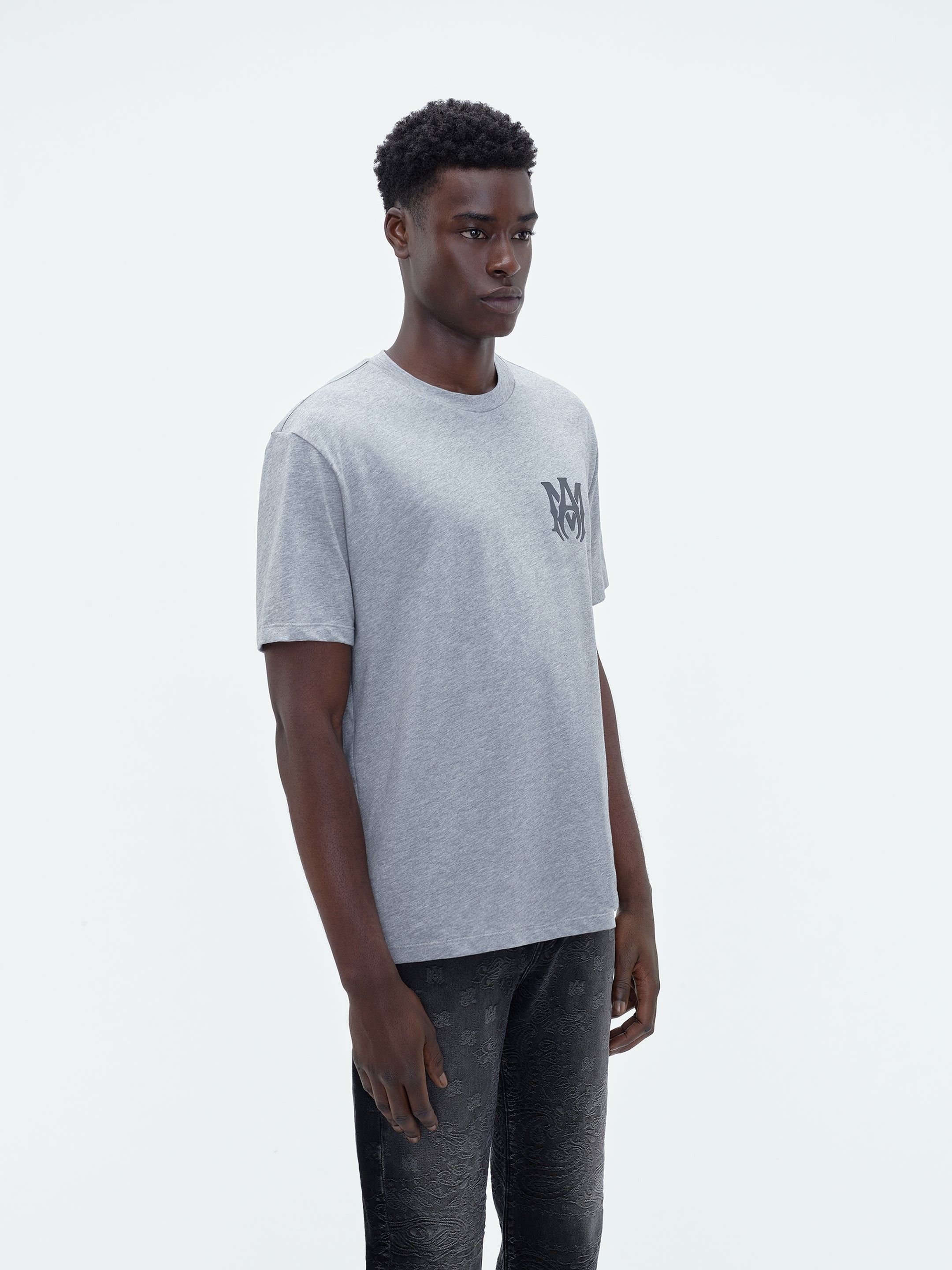 Amiri o1orln1025 MA Logo T-Shirt in Grey Size US XL / EU 56 / 4 - 4 Thumbnail