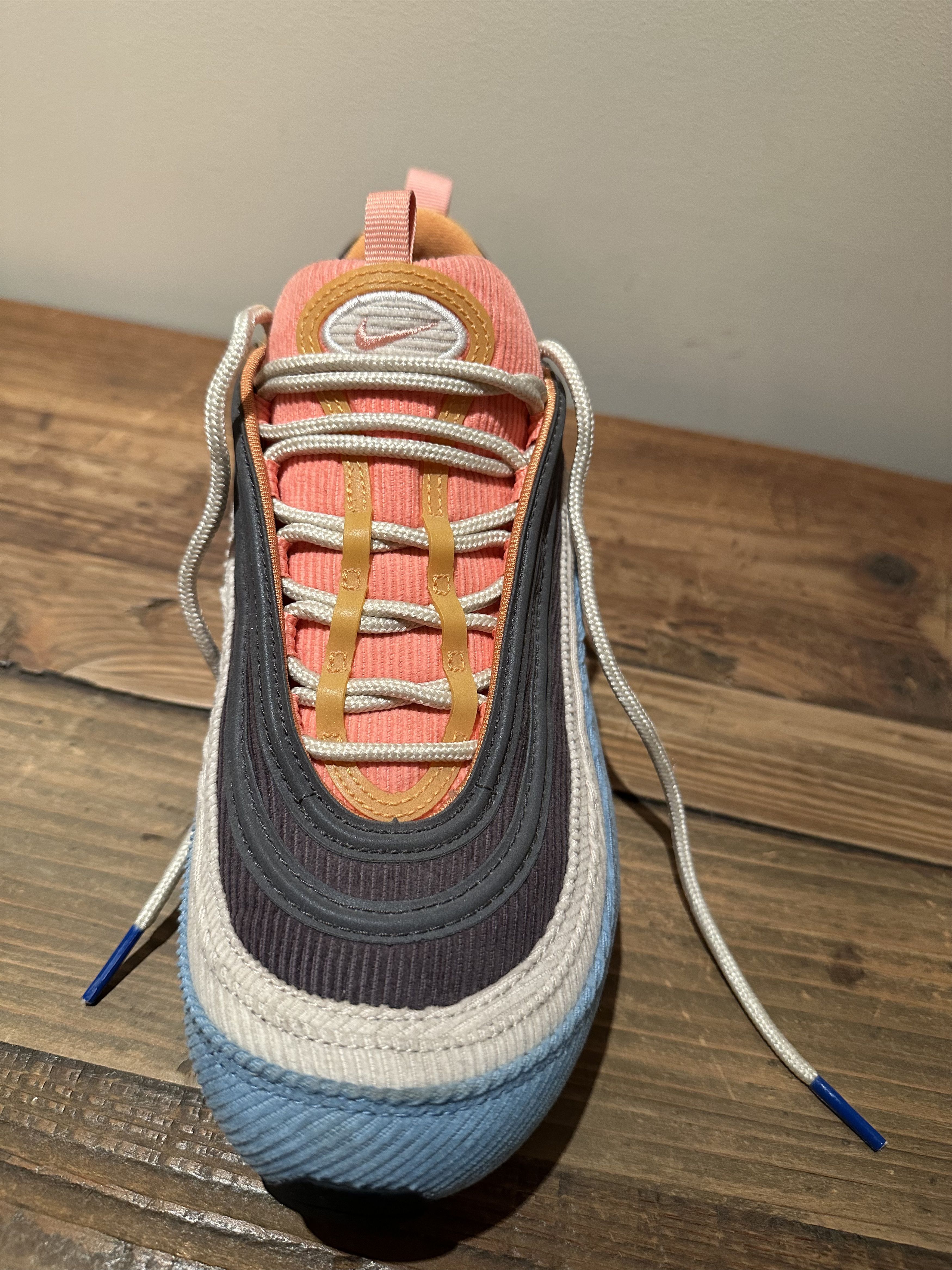 Nike Nike Air Max 97 Light Blue Corduroy Pack Size US 8.5 / EU 41-42 - 8 Thumbnail