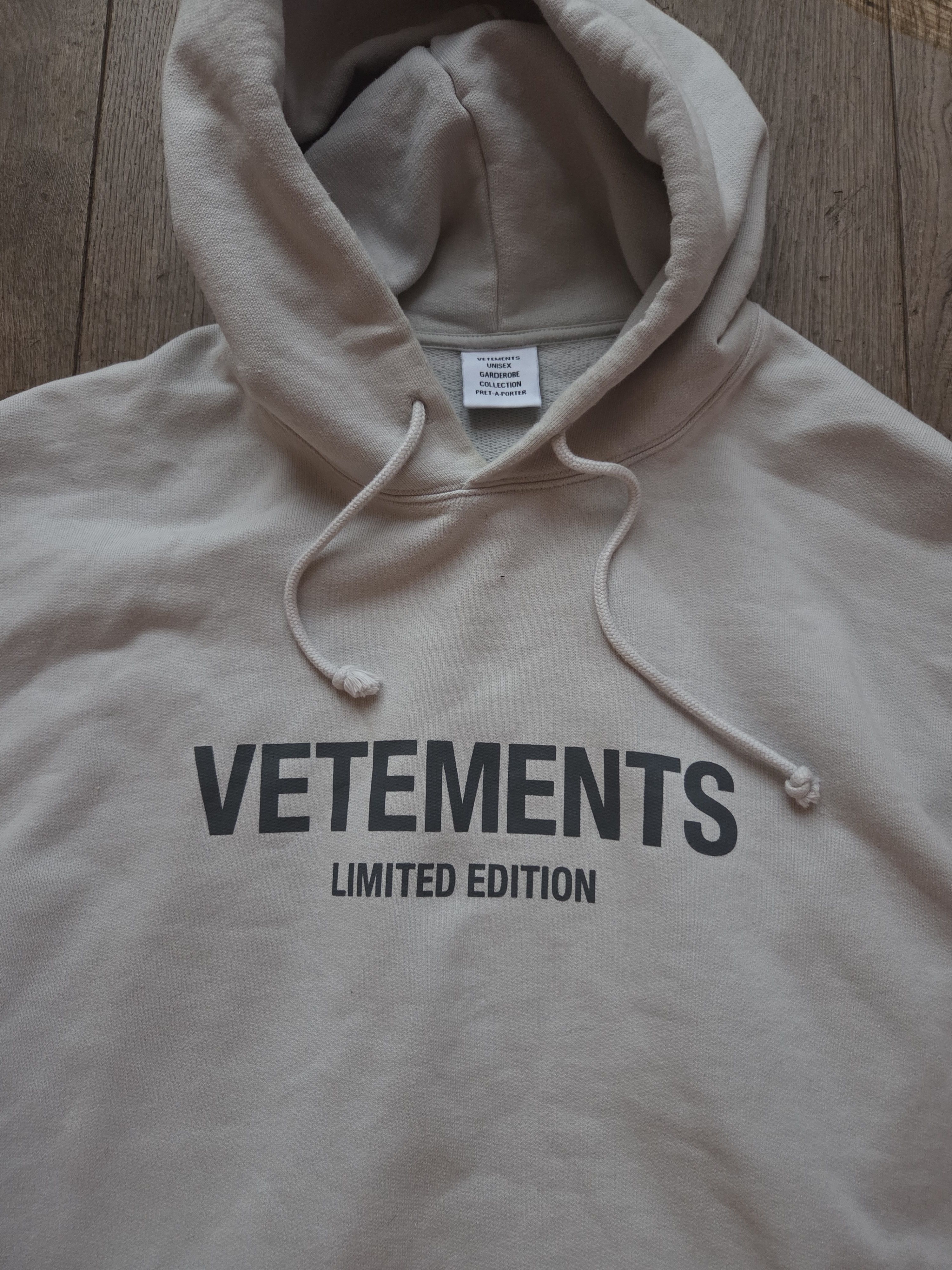 Vetements Vetements Hoodie, grey, Xl, Size US M / EU 48-50 / 2 - 2 Thumbnail