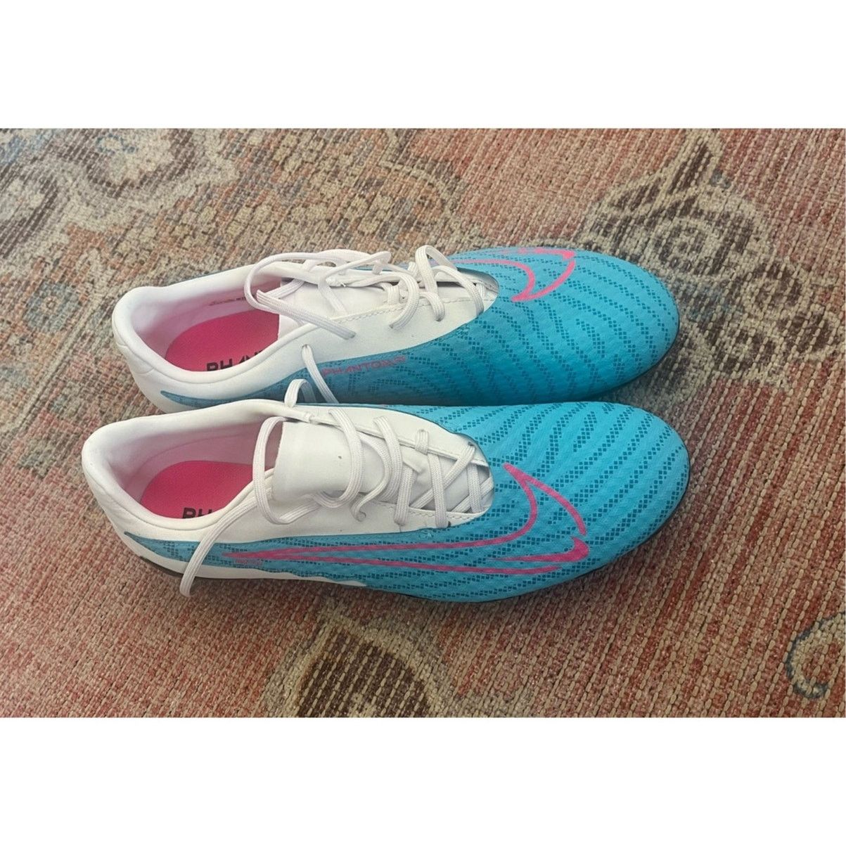 Nike Nike Phantom GX Academy MG Blast Pack Baltic Blue/Pink White Size US 9 / EU 42 - 2 Thumbnail