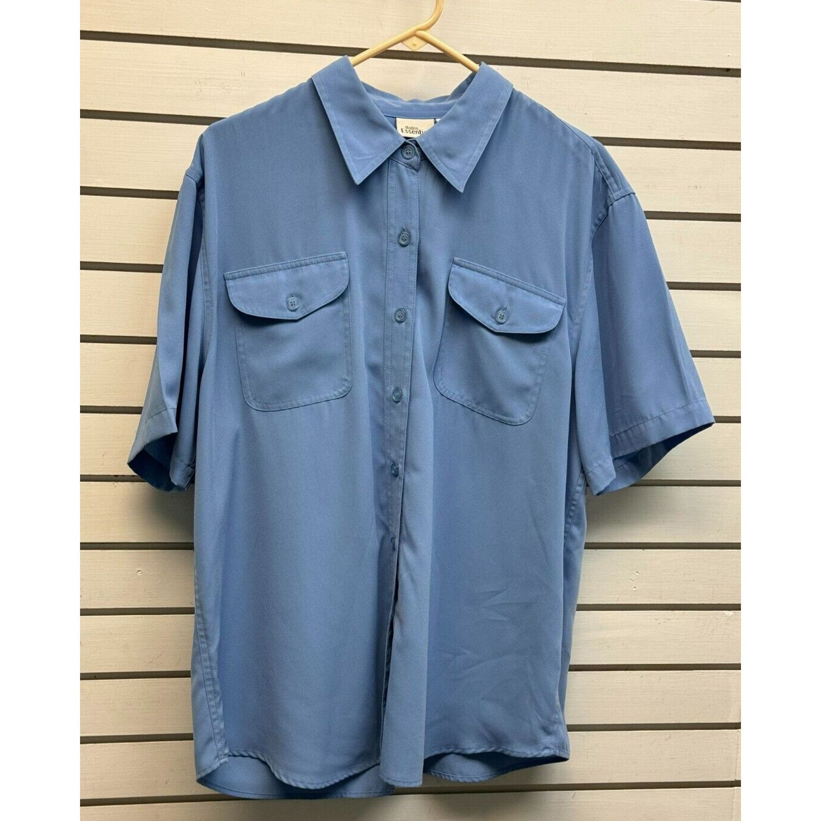 Other Vintage 90s Modern Essentials Shirt Womens XL Minimalist Size XL / US 12-14 / IT 48-50 - 1 Thumbnail