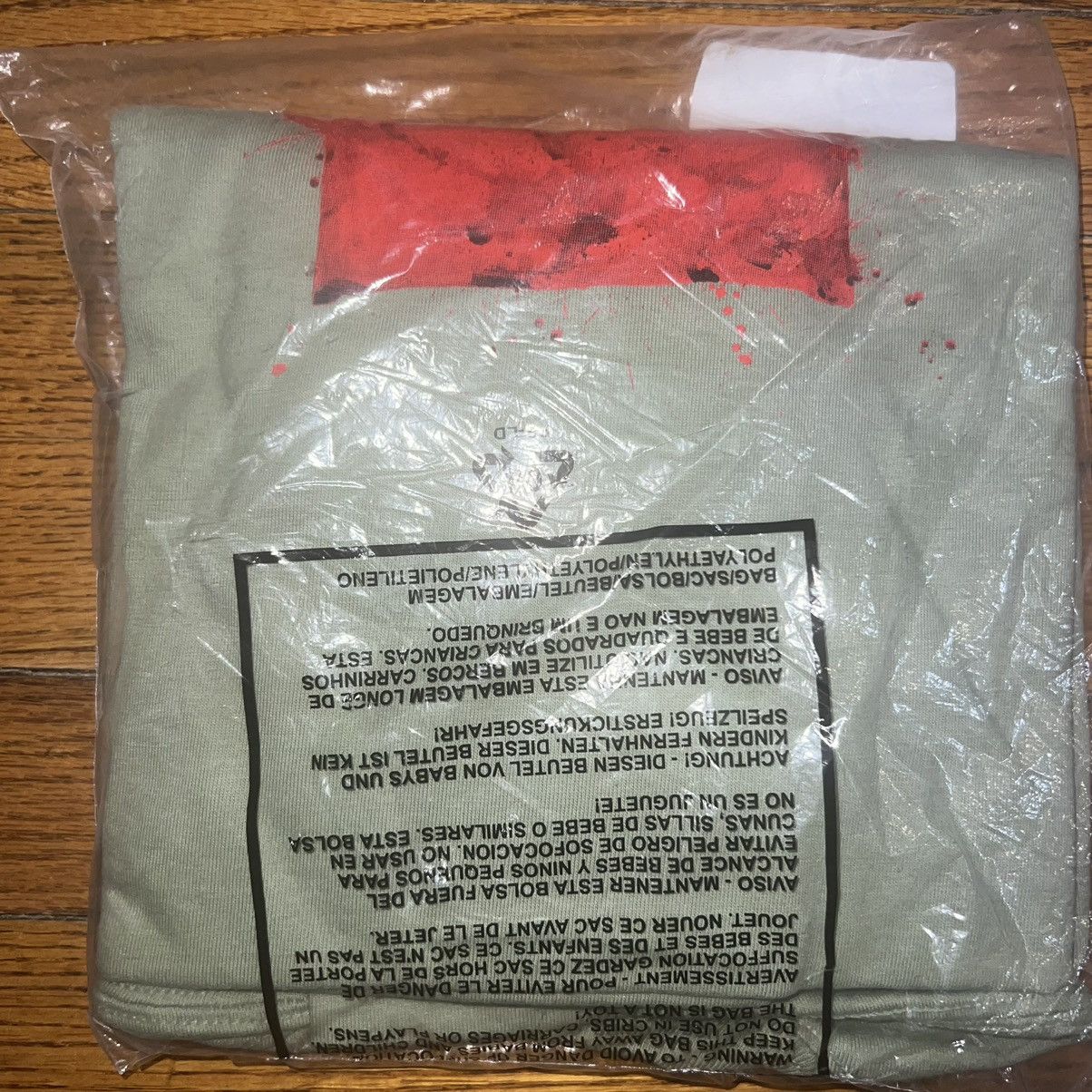 Supreme Supreme Ralph Steadman Box logo Light Olive Size: XXL Size US XXL / EU 58 / 5 - 6 Thumbnail