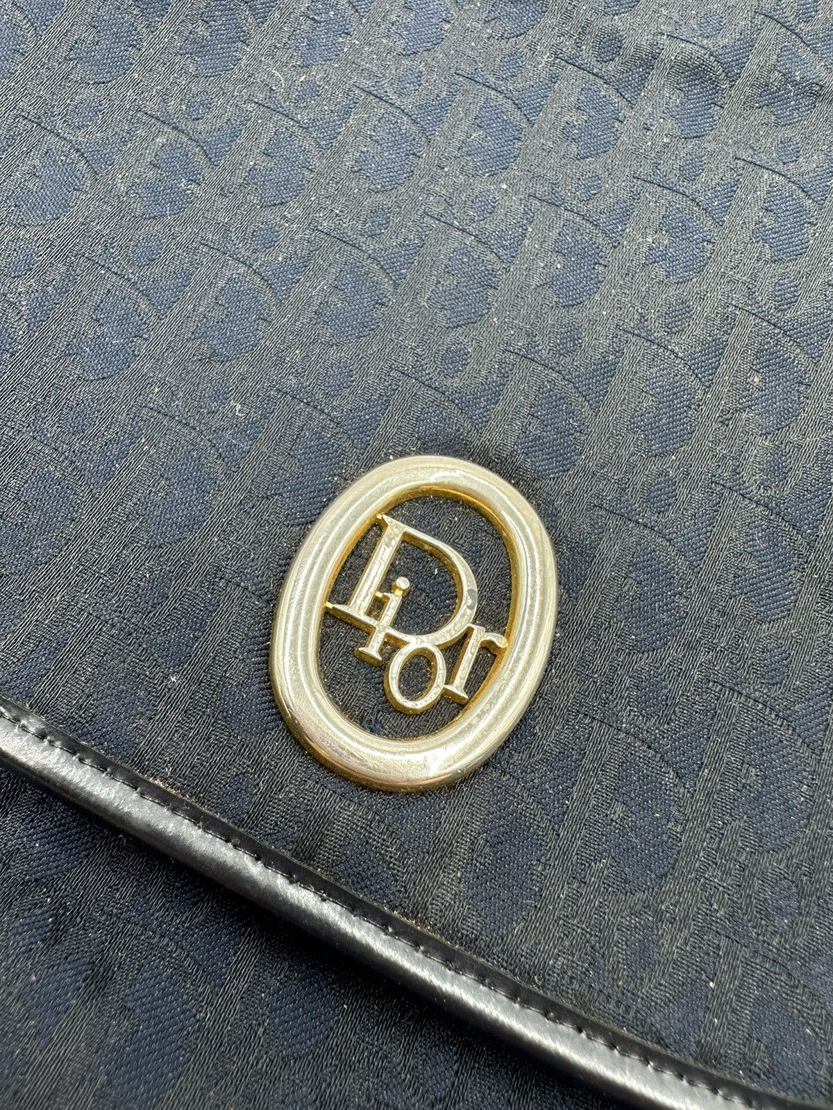 Christian Dior Monsieur × Vintage Christian Dior Trotter Canvas Shoulder Bag Vintage Size ONE SIZE - 2 Thumbnail