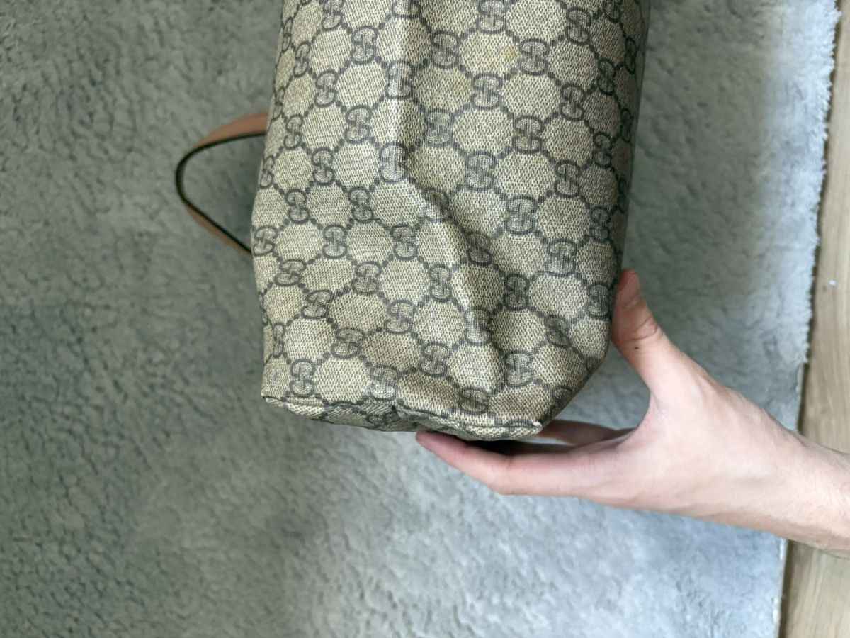Gucci Sac a main gucci cabas en toile GG beige cuir rose Size ONE SIZE - 15 Thumbnail