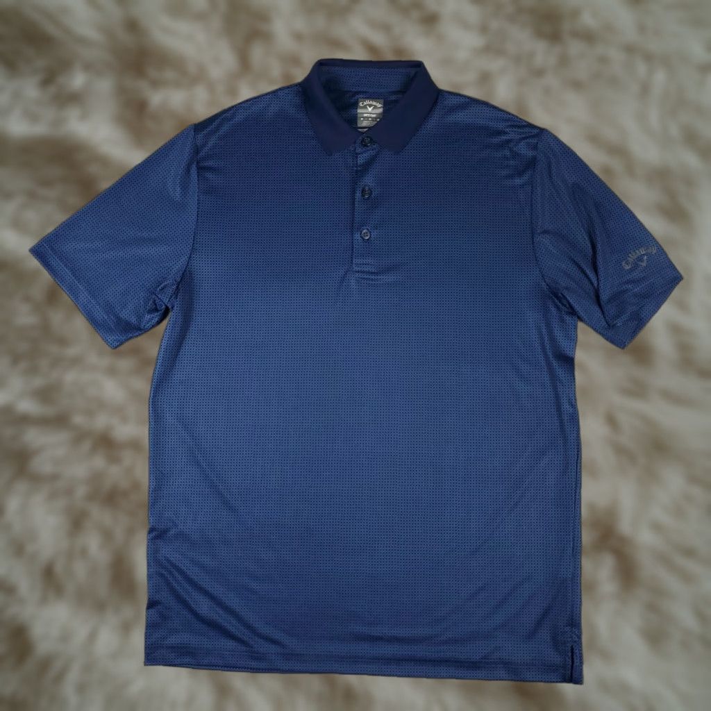 Callaway Callaway Polo Shirt Mens Size Medium Blue Short Sleeve Golf Casual Size US M / EU 48-50 / 2 - 1 Thumbnail