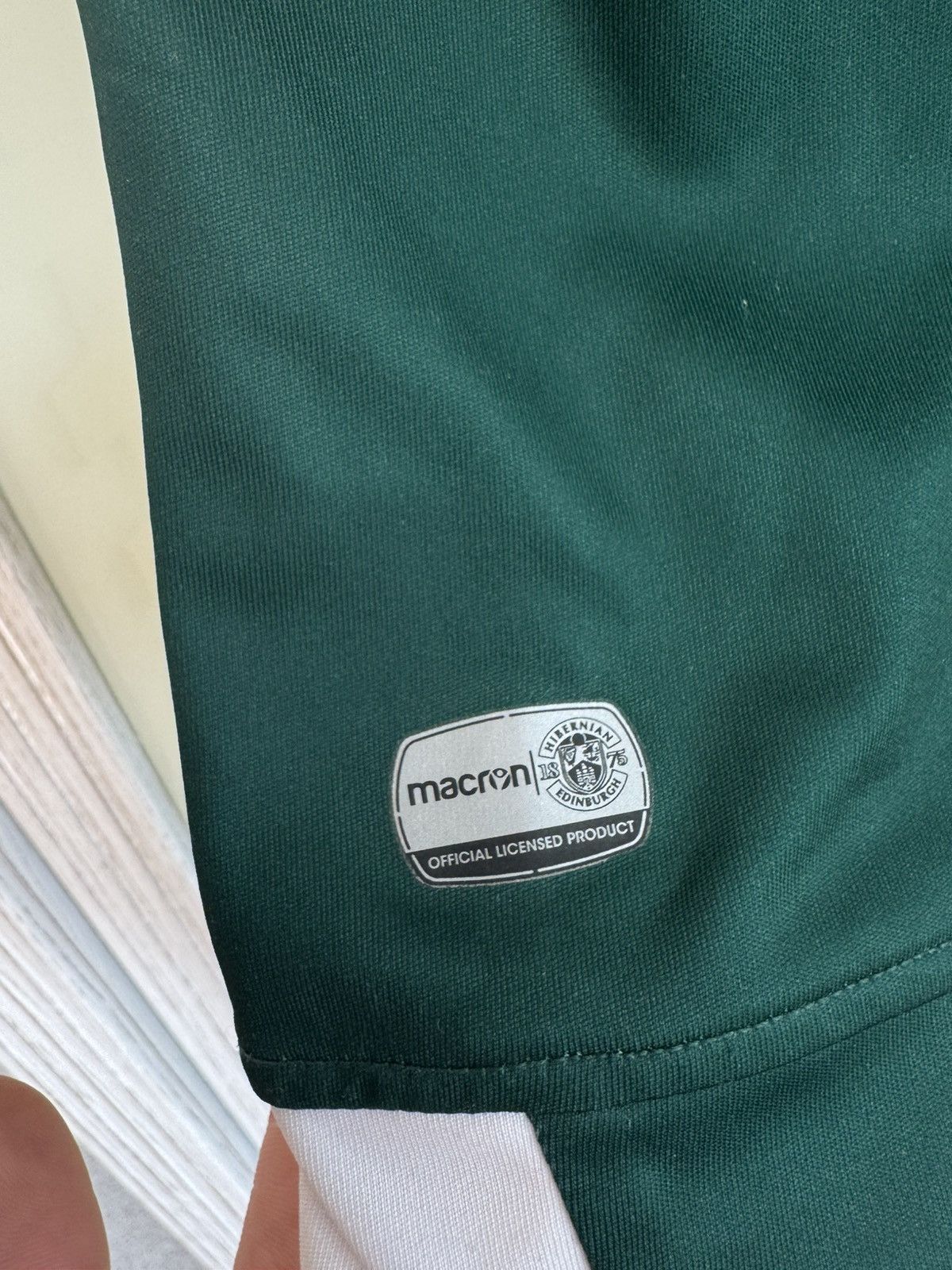 Macron Hibernian Edinburgh 2018-2019 Home Soccer Jersey Kit Shirt Size US M / EU 48-50 / 2 - 11 Thumbnail
