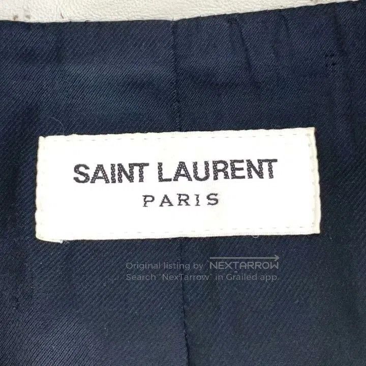 Saint Laurent Paris Yves Saint Laurent Leather Jacket. Size US M / EU 48-50 / 2 - 5 Thumbnail
