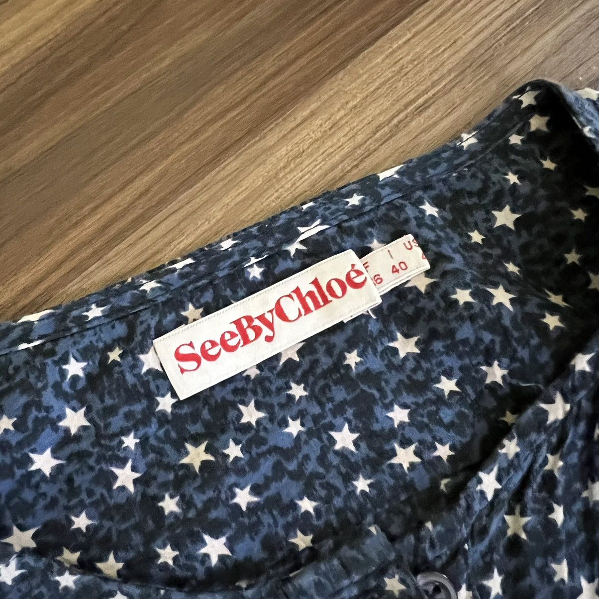 See by Chloe See by chloe star print dress Size S / US 4 / IT 40 - 3 Thumbnail