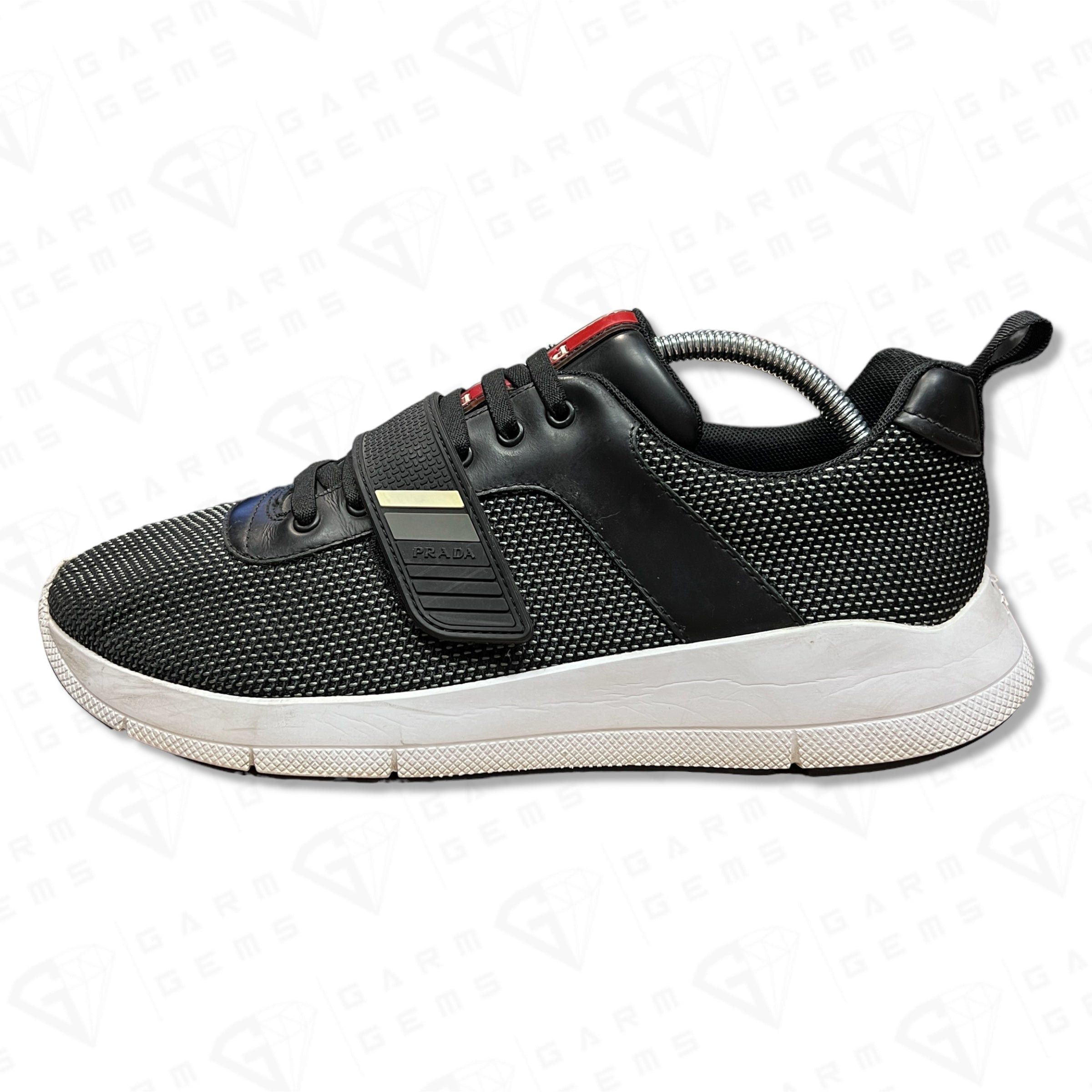 Prada Prada Strap Low Top Trainers Size US 8.5 / EU 41-42 - 5 Thumbnail