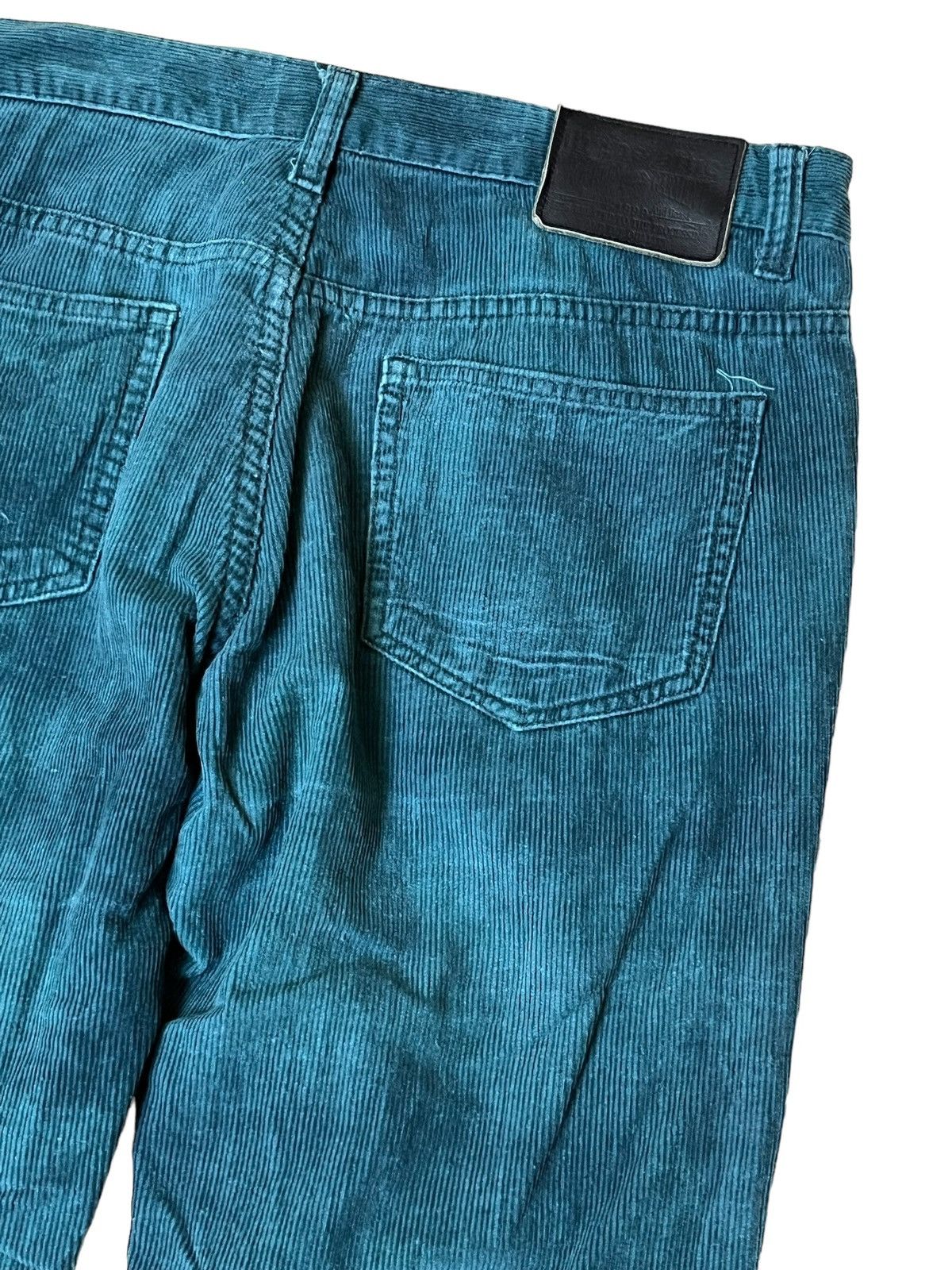 In The Attic IN THE ATTIC GREEN CORDUROY JEANS Size US 33 - 7 Thumbnail