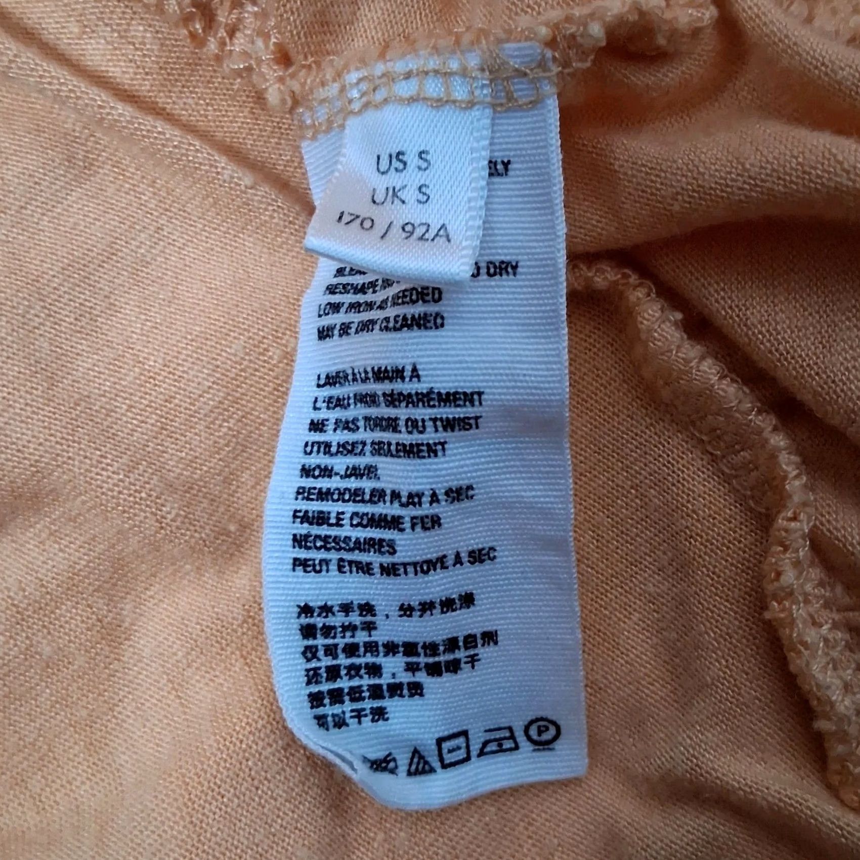 Free People Free People Tunic Tank Top Open Tie Back Tiered Orange Small Sleeveless Casual Bohemian Womens Size S / US 4 / IT 40 - 5 Thumbnail