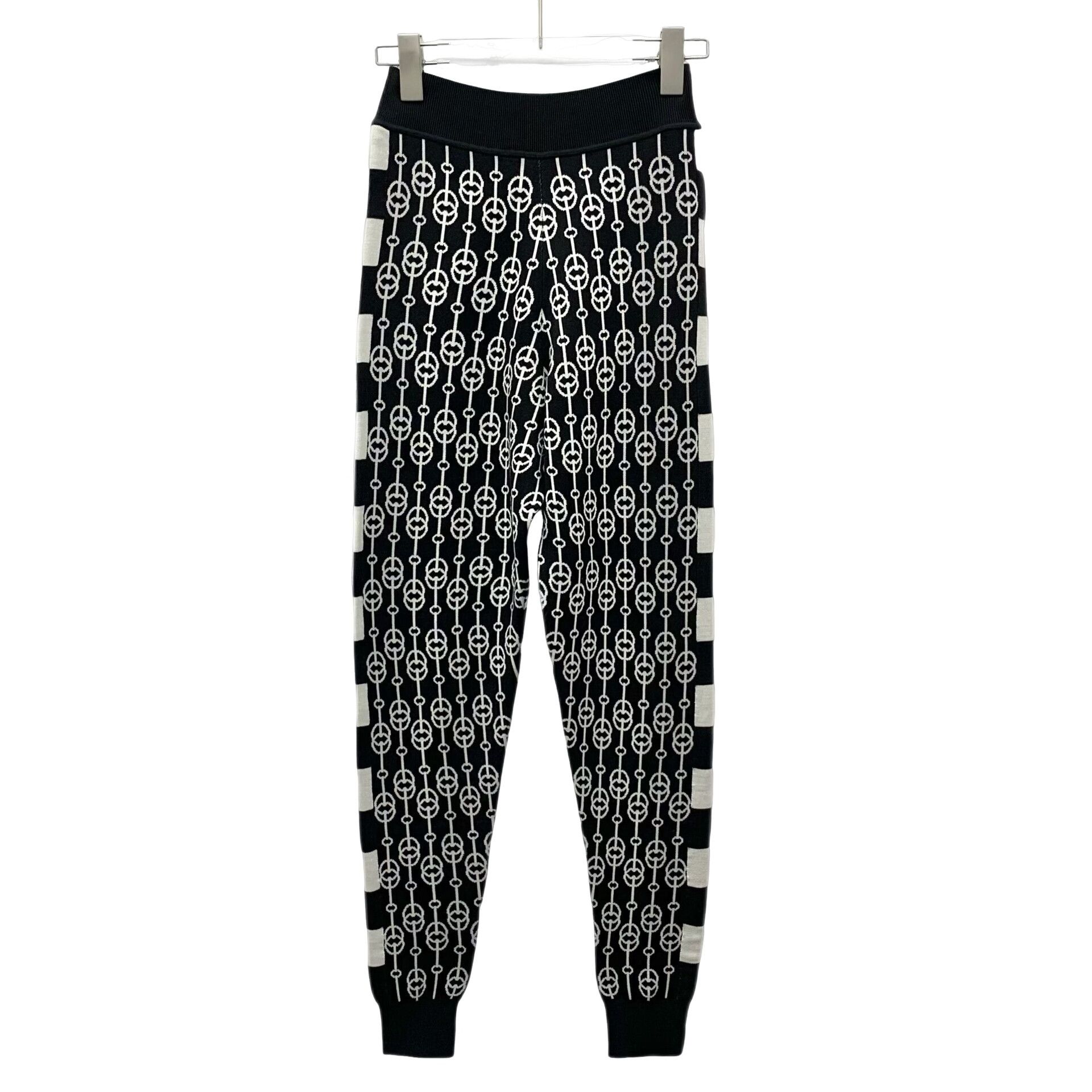 Hermes Hermes Chaine d'Ancre Knit Leggings FR 36 Size 26" / US 2 / IT 38 - 1 Thumbnail
