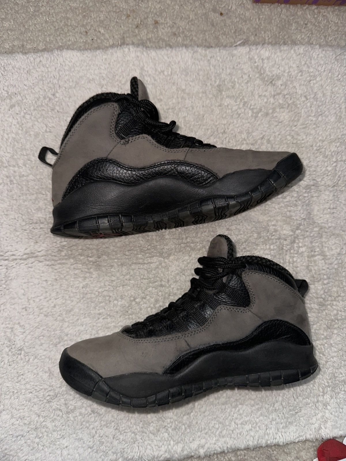 image of Air Jordan 10 Retro ‘Shadow’ 2018 Shoes in Grey, Men's