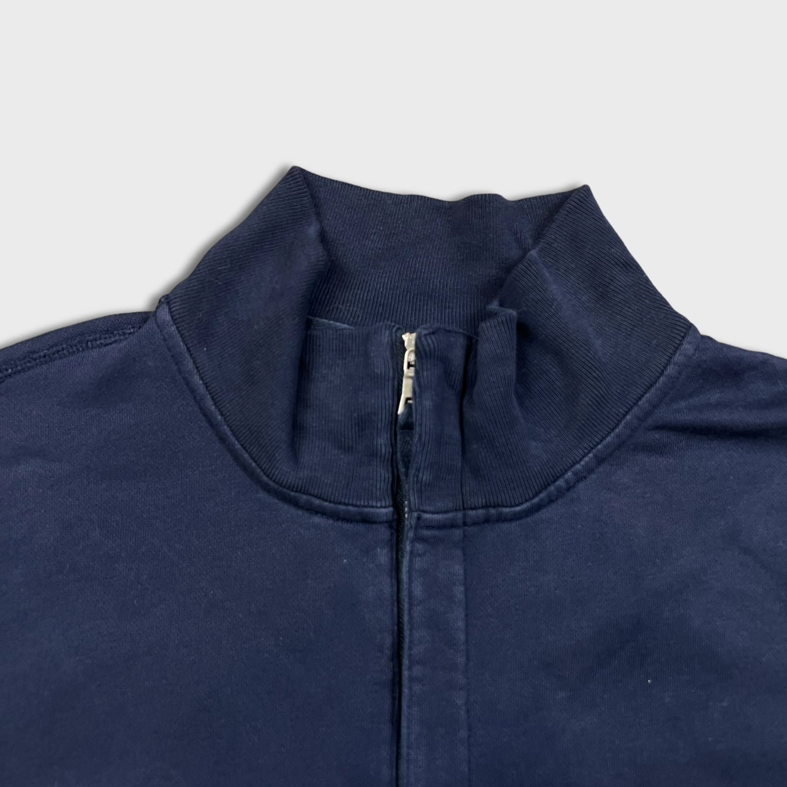Nautica × Vintage Nautica Sweatshirt Large 1/4 Zip Spell Out Pullover Jacket Size US L / EU 52-54 / 3 - 2 Thumbnail